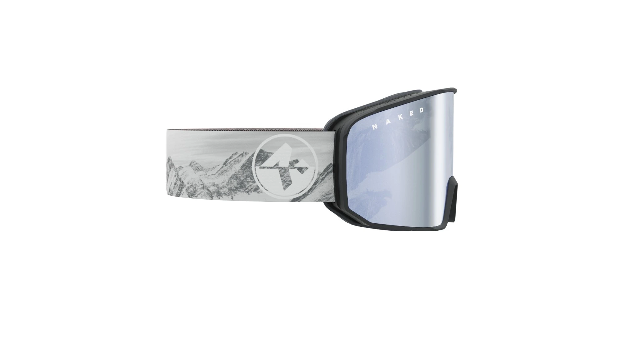 Naked Optics Solar Preisgünstige Skibrille mit Magnetglas