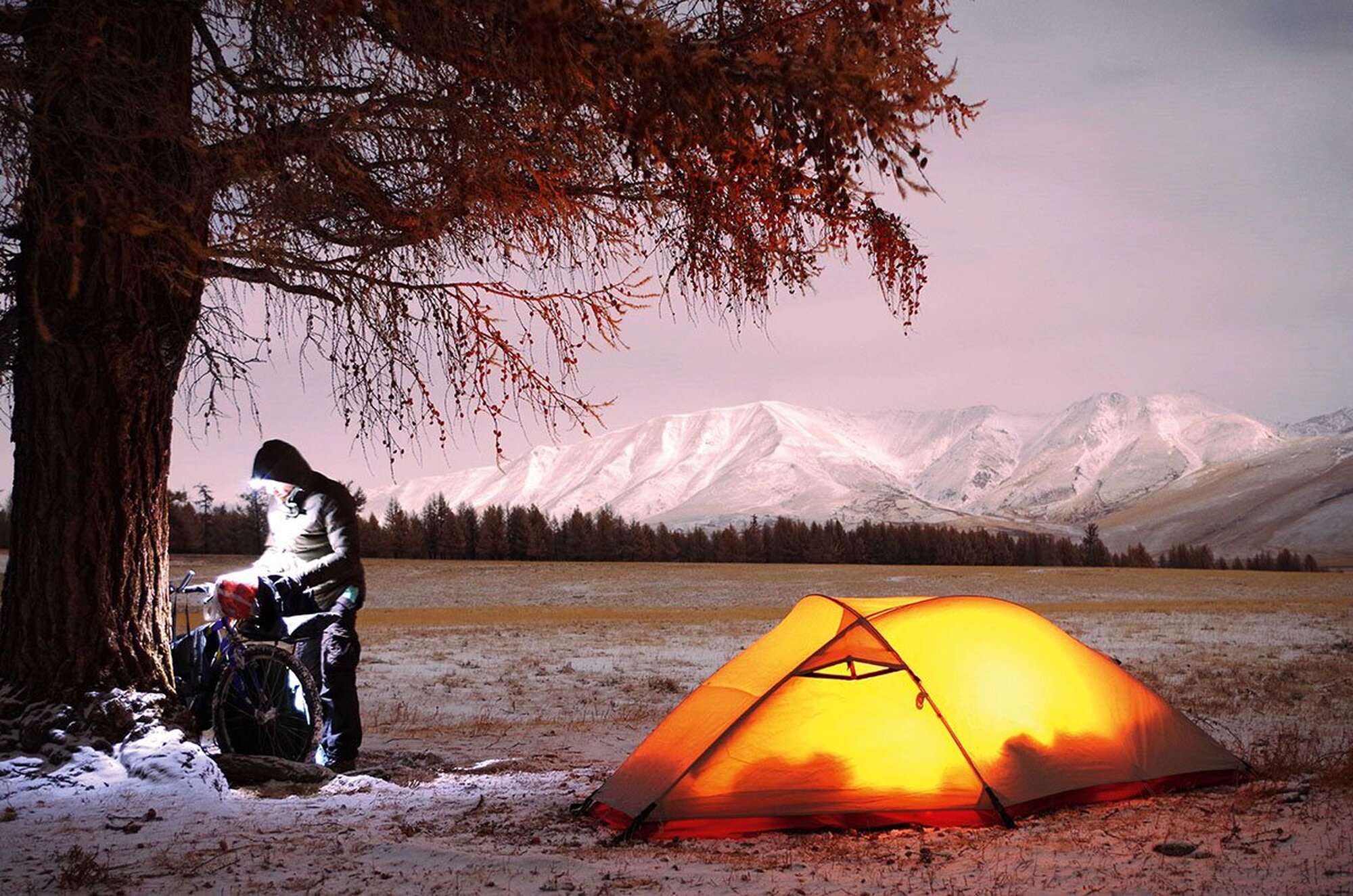 Mit Fahrrad und Packraft über alle Grenzen  durch die Wildnis Sibiriens