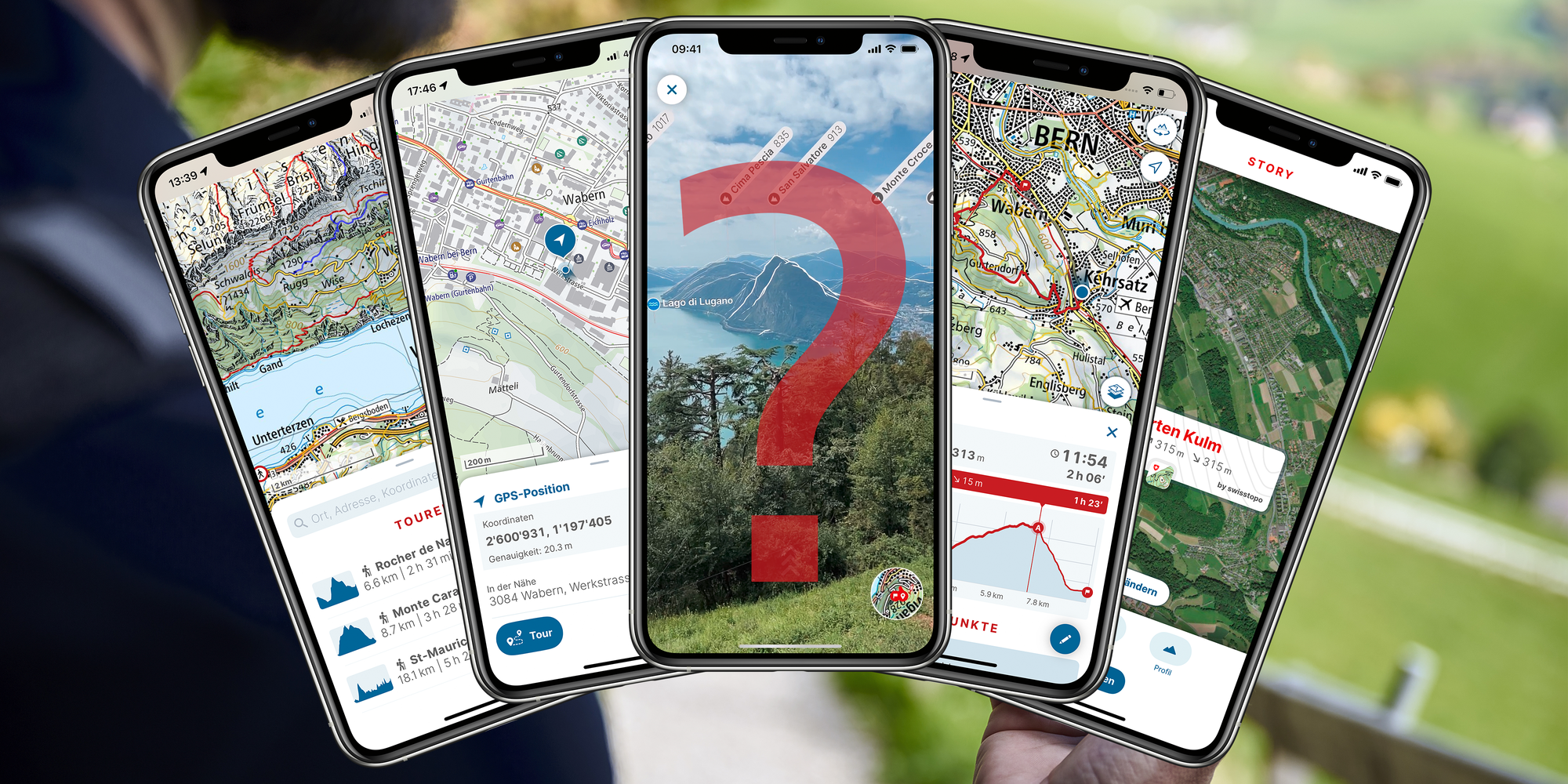 Neue Funktionen der Swisstopo-App: Erleichterte Tourenplanung und Alltagsnavigation