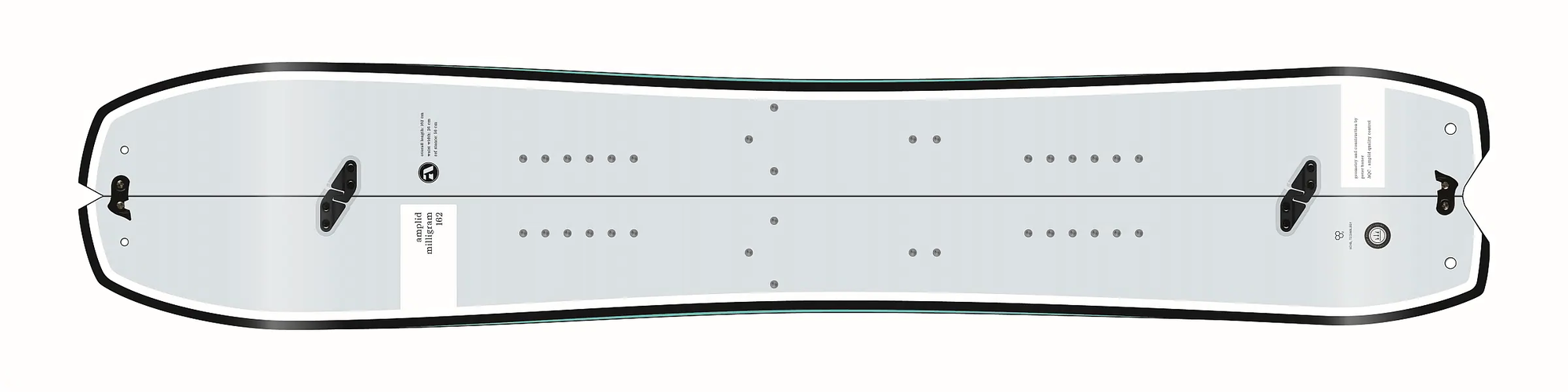 Splitboard Test 2024: Amplid Milligram