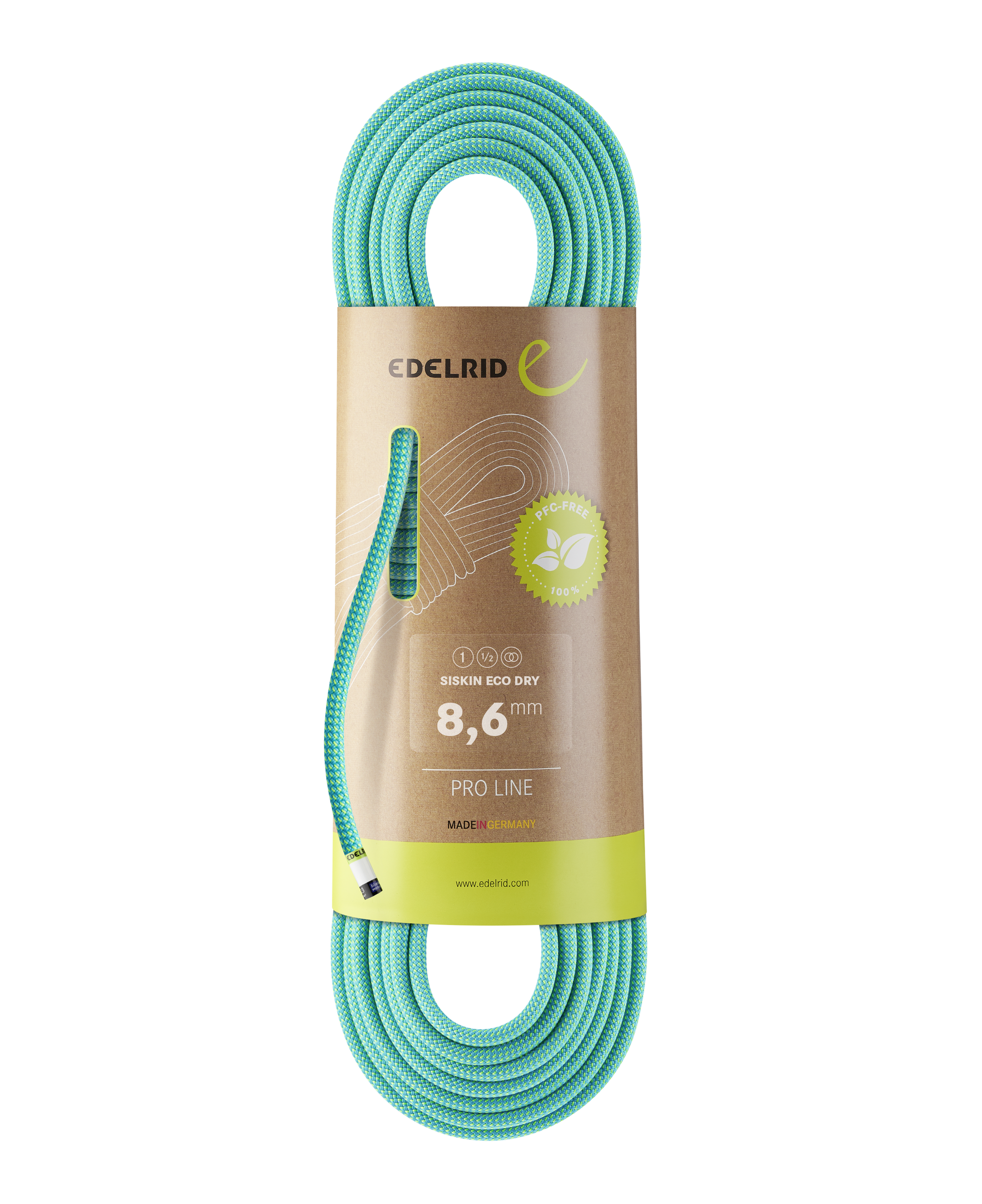 Im Test: Edelrid Siskin Eco Dry 8.6mm Kletterseil