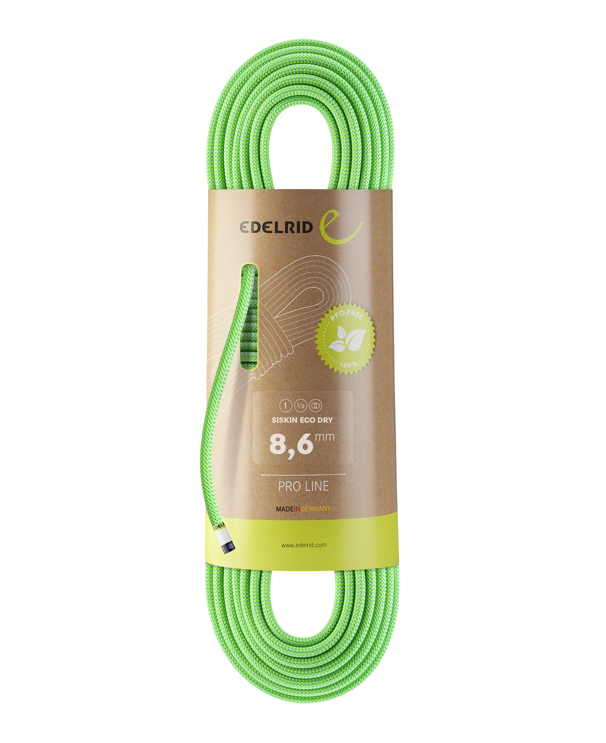 Im Test: Edelrid Siskin Eco Dry 8.6mm Kletterseil