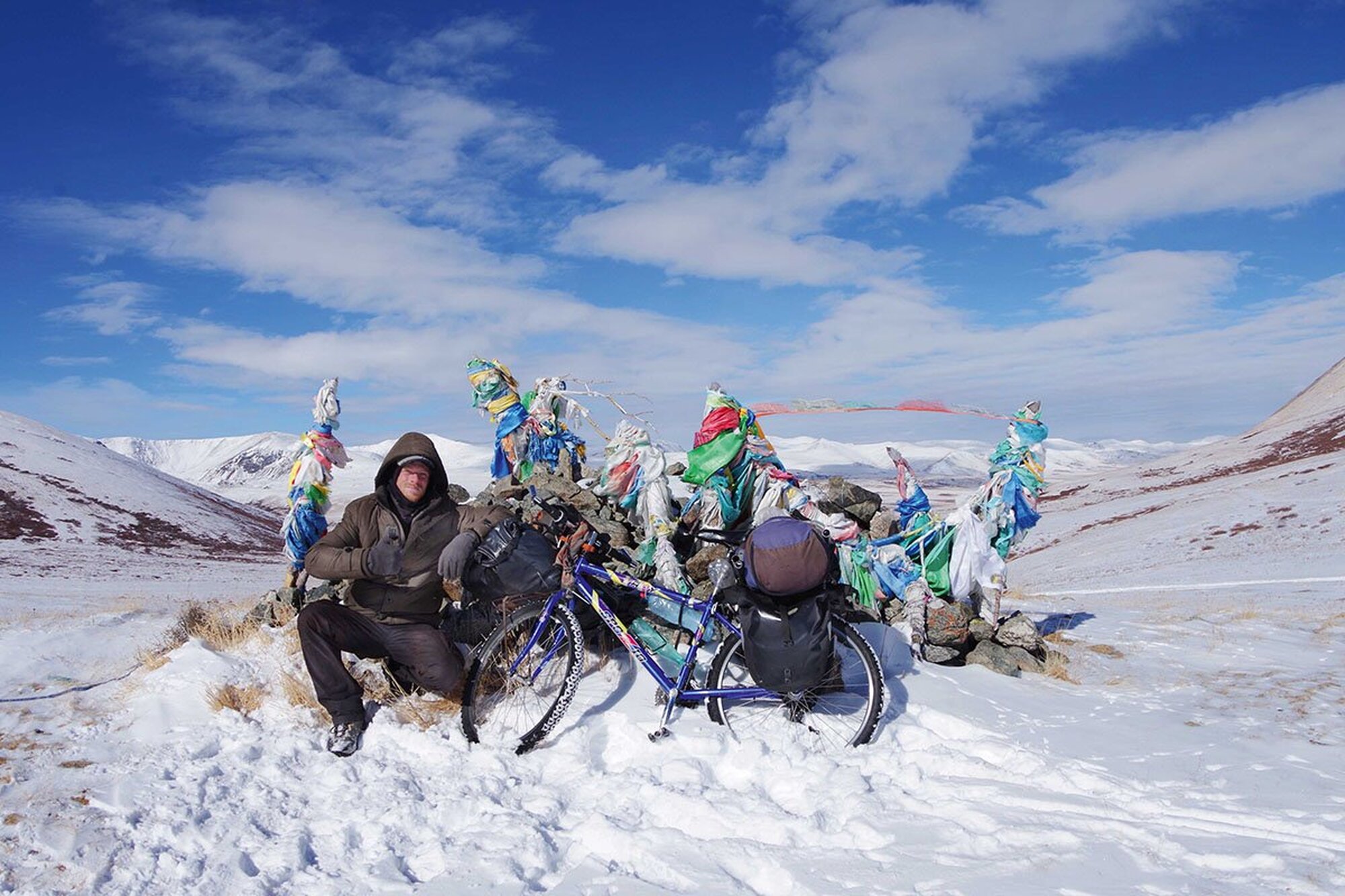 Mit Fahrrad und Packraft über alle Grenzen  durch die Wildnis Sibiriens