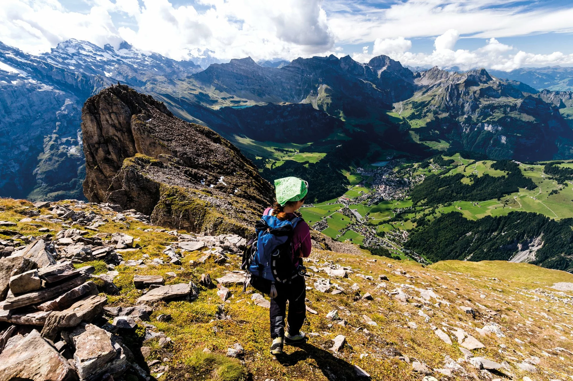 Bergsteigen: Sportliche Bergtour über Engelberg