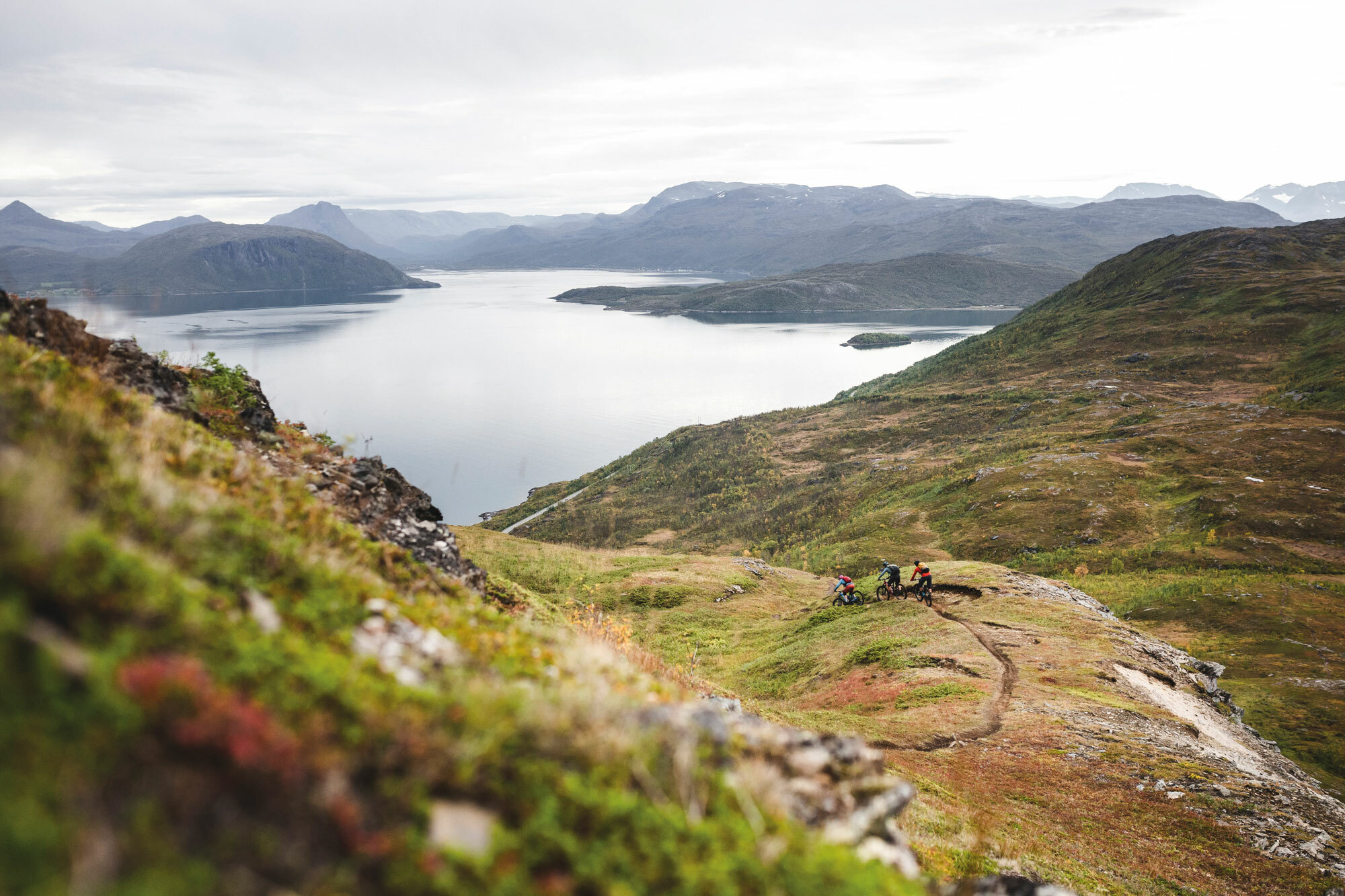Nordisch by Nature – Mountainbiken in Norwegen am Lyngenfjord