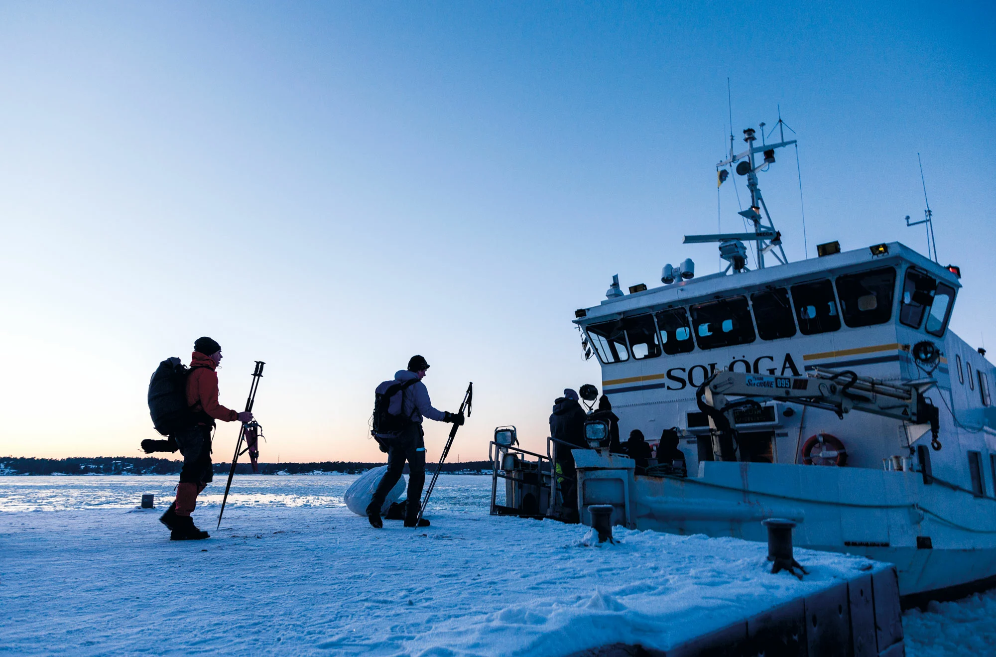 Blanker Wahnsinn – Nordic Ice Skating in Schweden