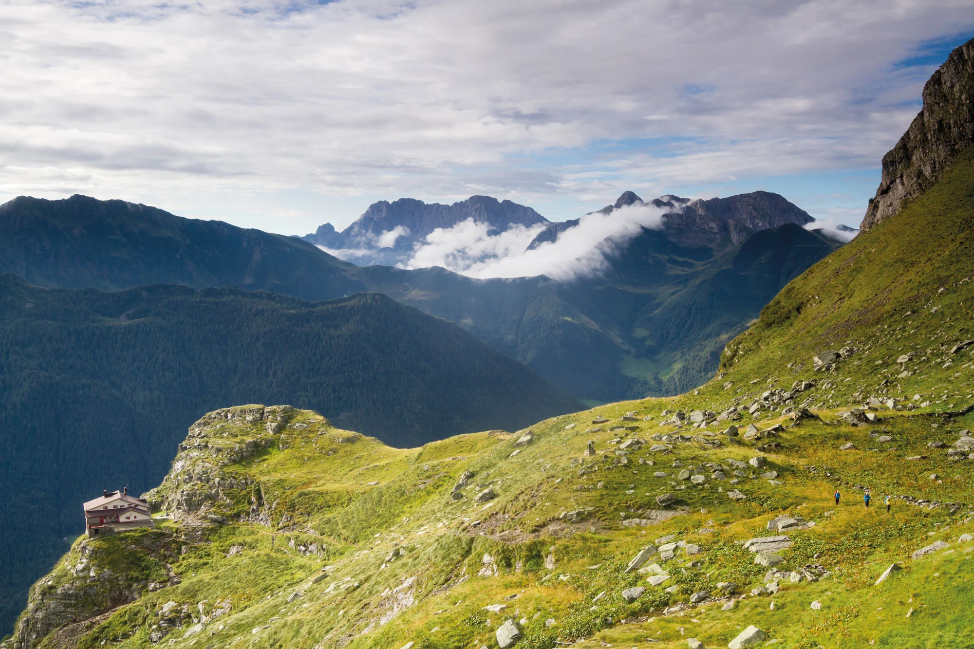 Der Sentiero delle Orobie Orientale: Hüttenwanderung