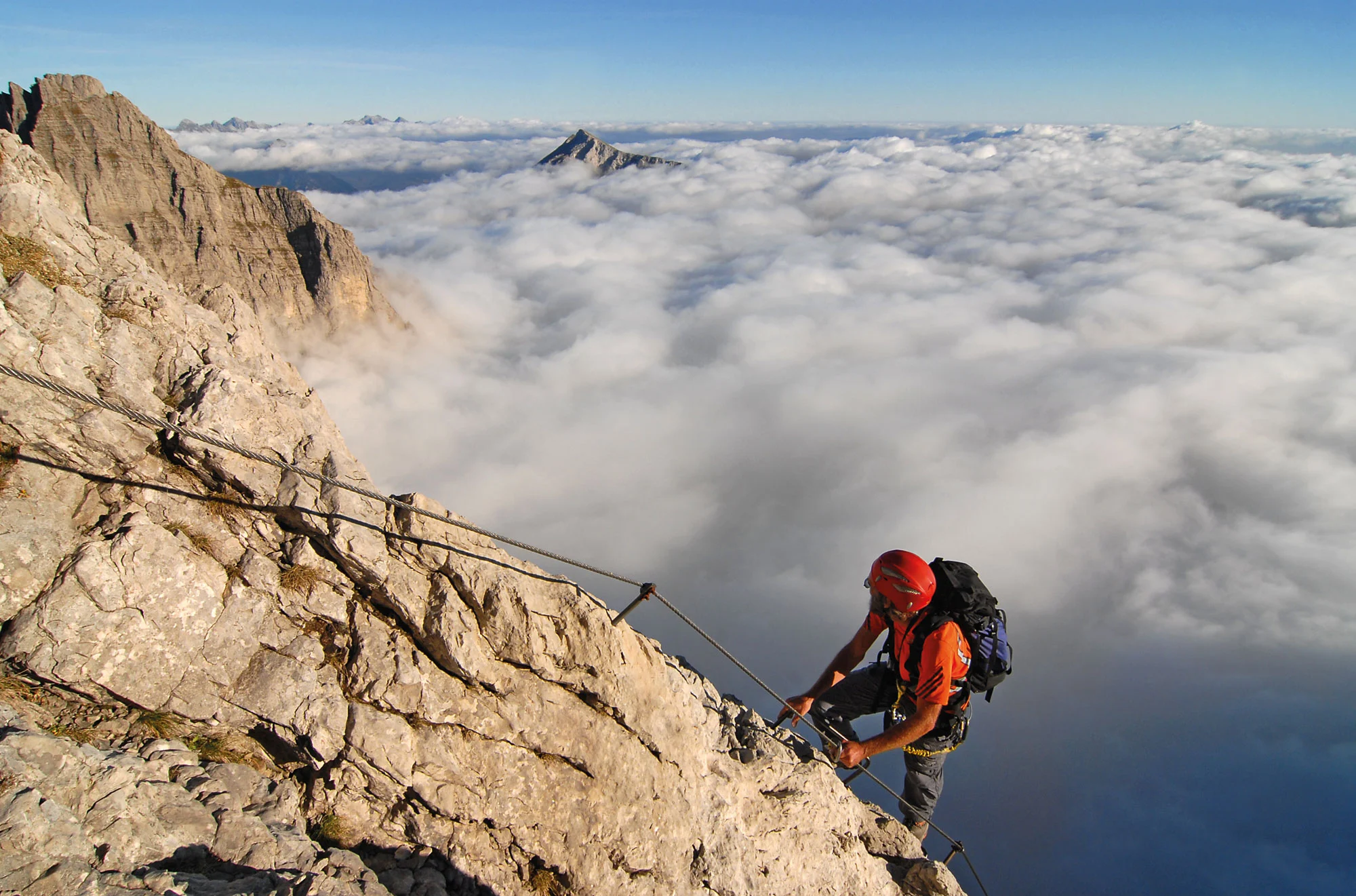 Klettersteig: Interview mit Eugen Hüsler