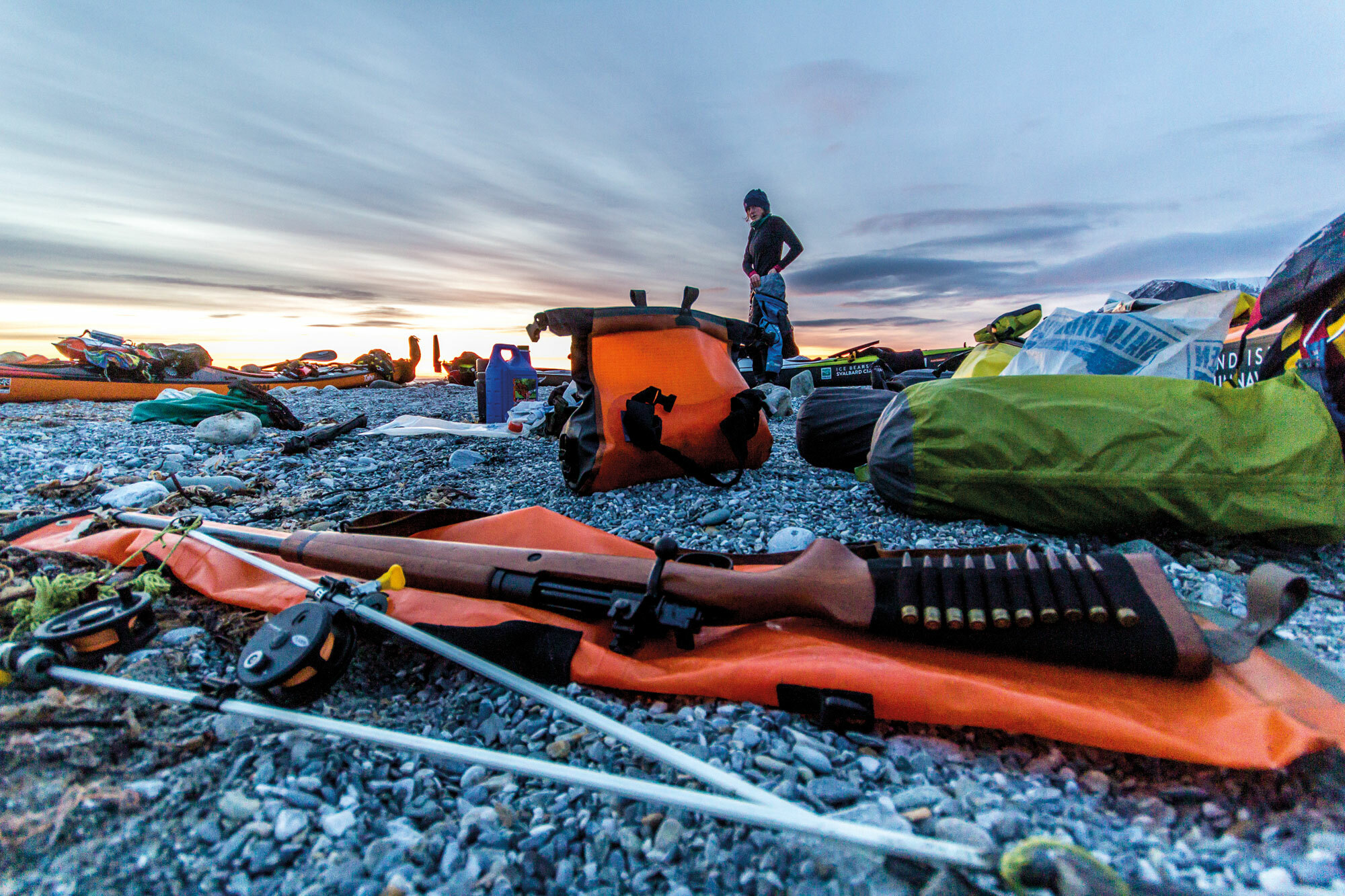 Pioniertat – mit dem Seekajak um die Insel Spitzbergen