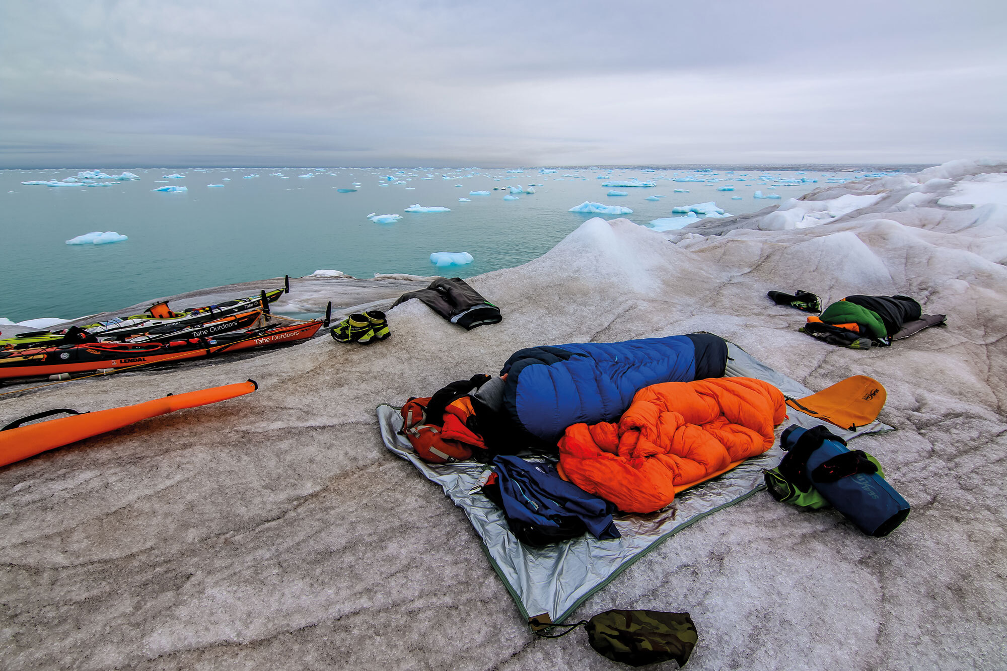 Pioniertat – mit dem Seekajak um die Insel Spitzbergen