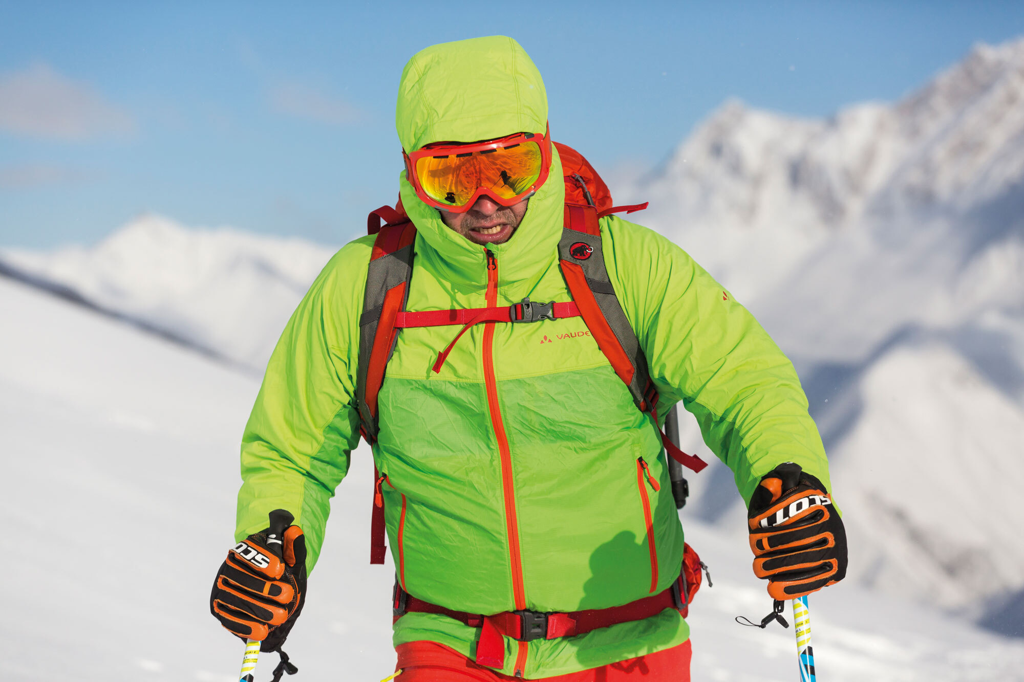 Skidurchquerung in Graubündens wildem Westen