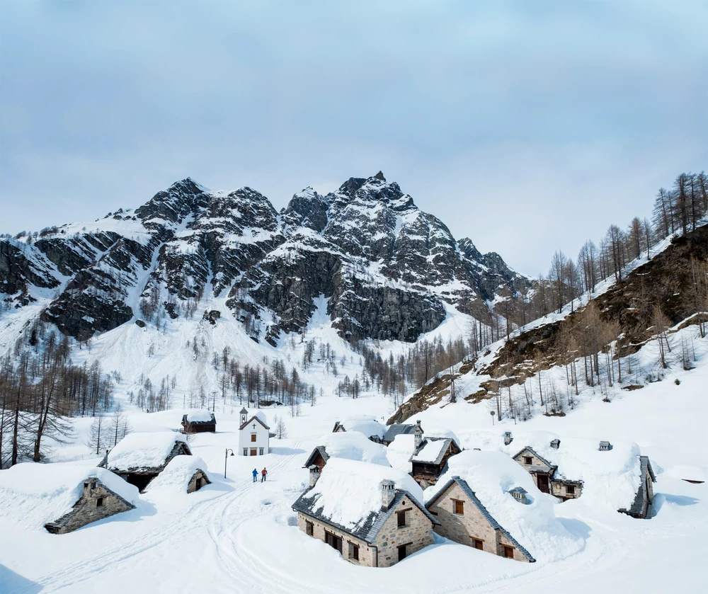 Auf der stillen Seite – Skitouren auf der Hochebene Alpe Devero