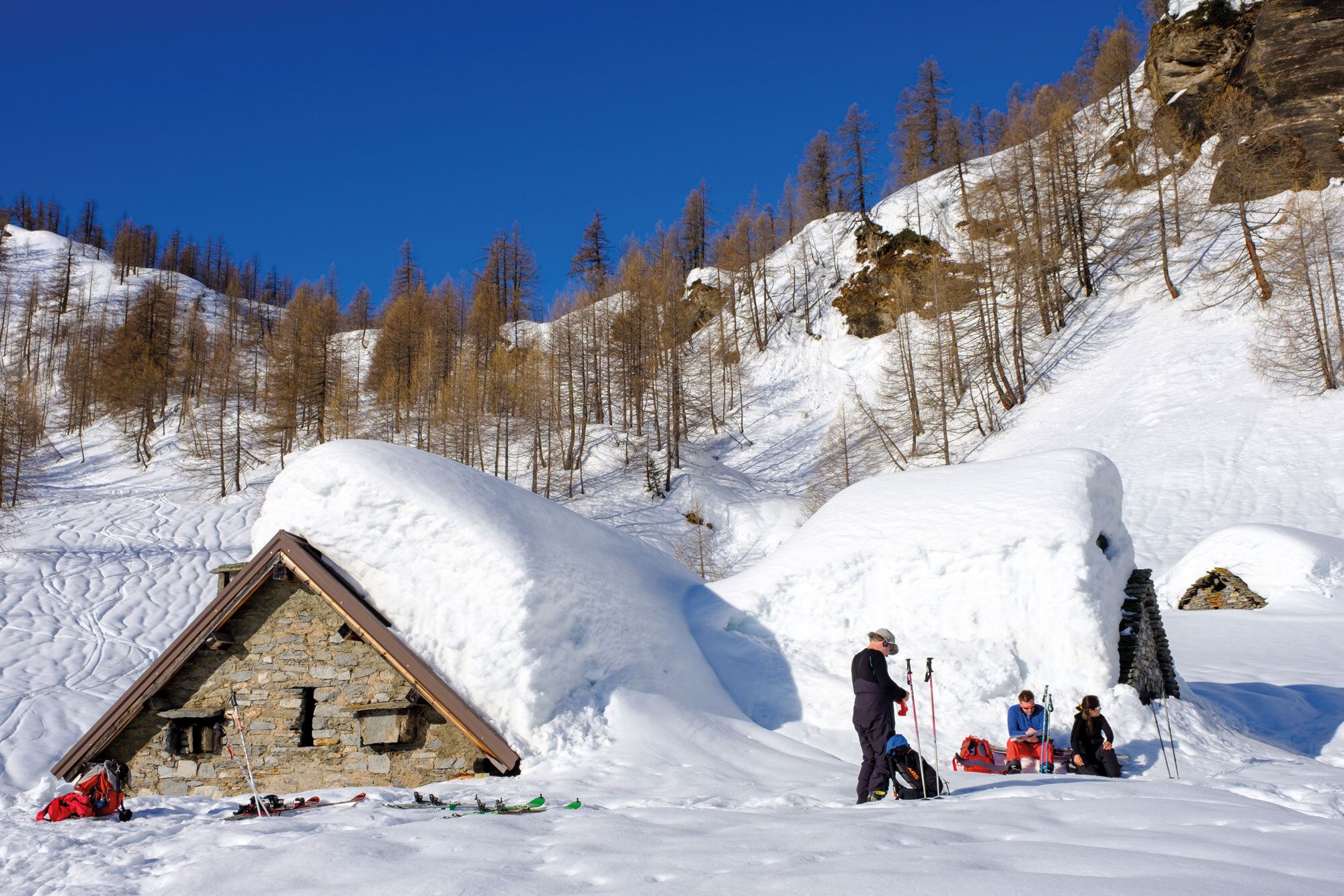 Auf der stillen Seite – Skitouren auf der Hochebene Alpe Devero