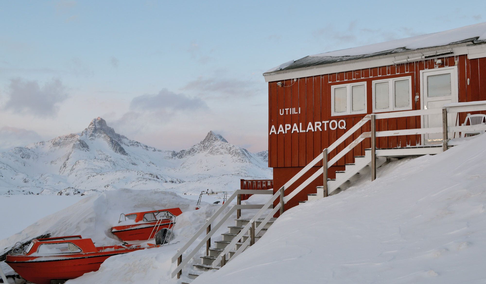 Zuflucht Rotes Haus – in der Abgeschiedenheit Ostgrönlands