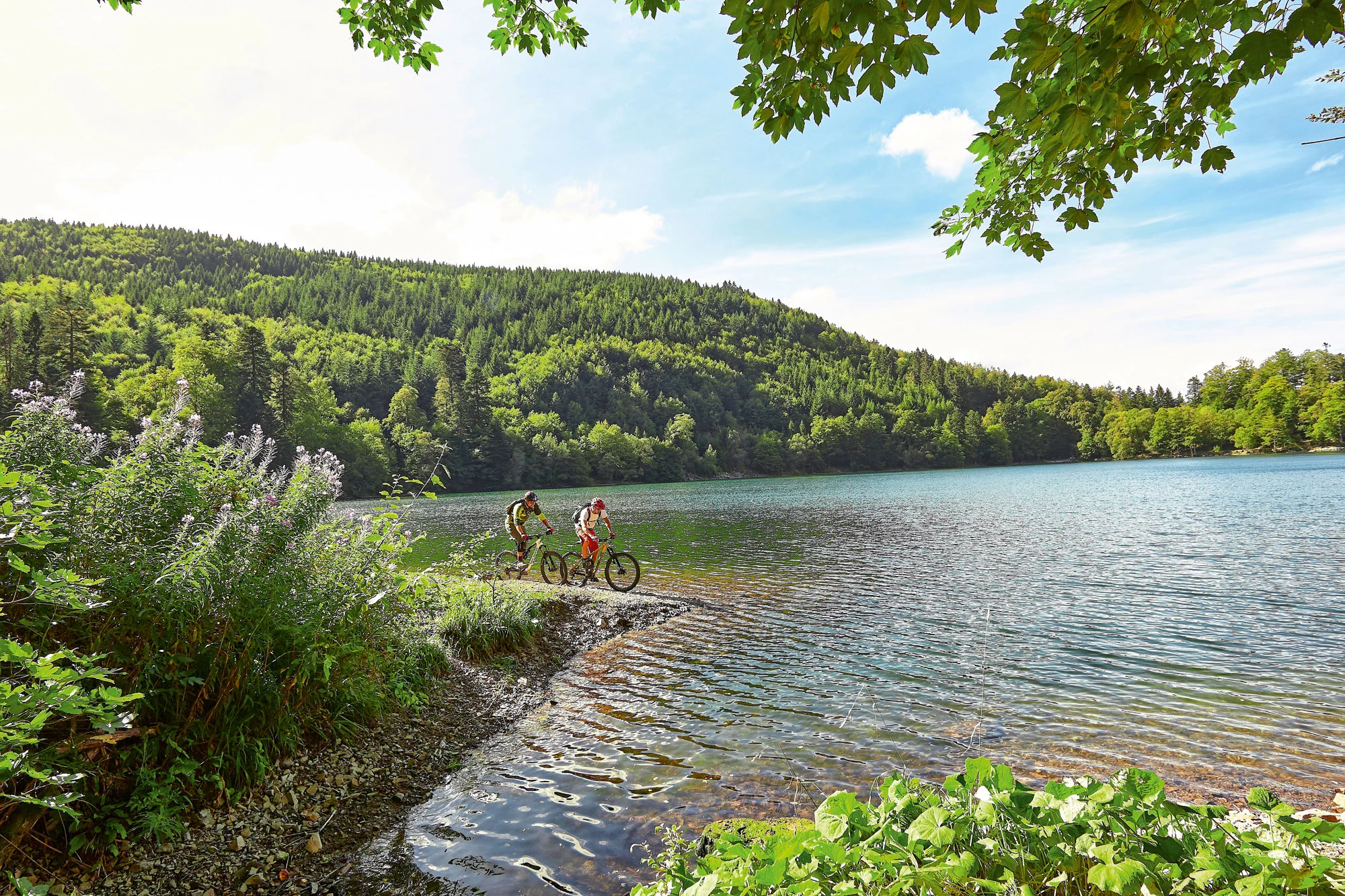 Ballonfahrt – Mountainbiken in den Natur-Trails der Vogesen