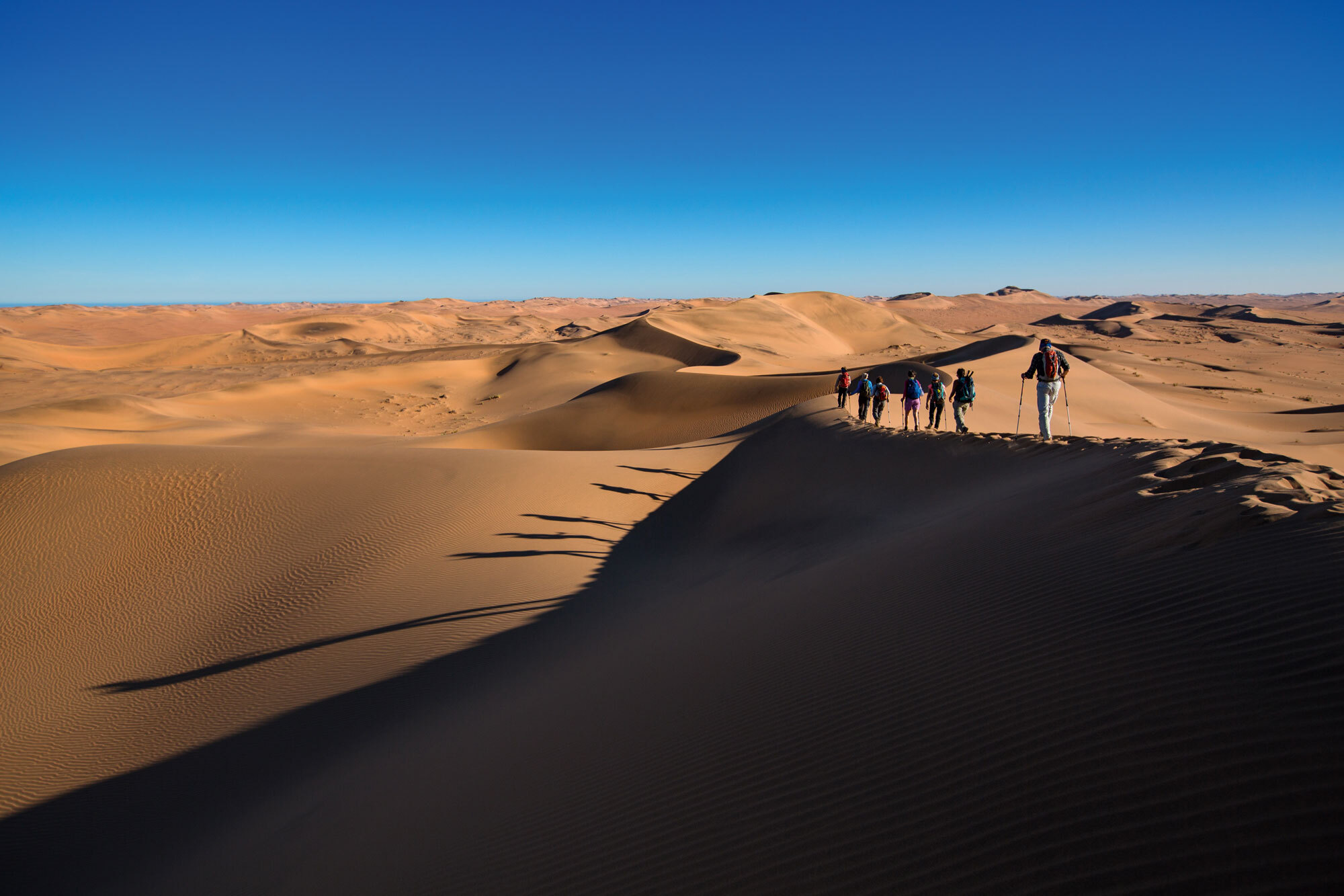 Durch die Wüste – Trekking-Abenteuer durch Namibias Sandmeer