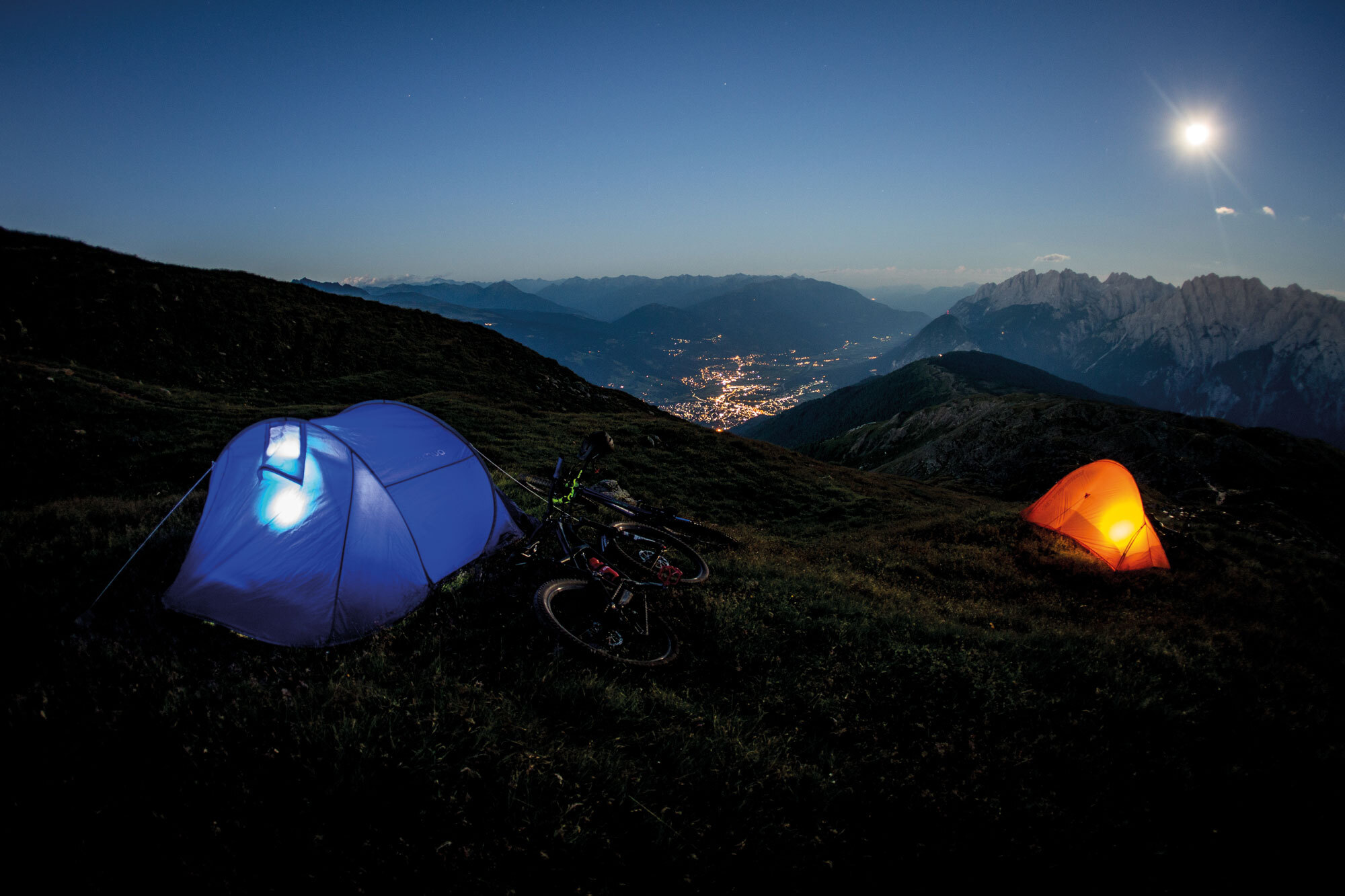 Auszeit für die Seele – Mit Bike und Zelt durch die Lienzer Dolomiten