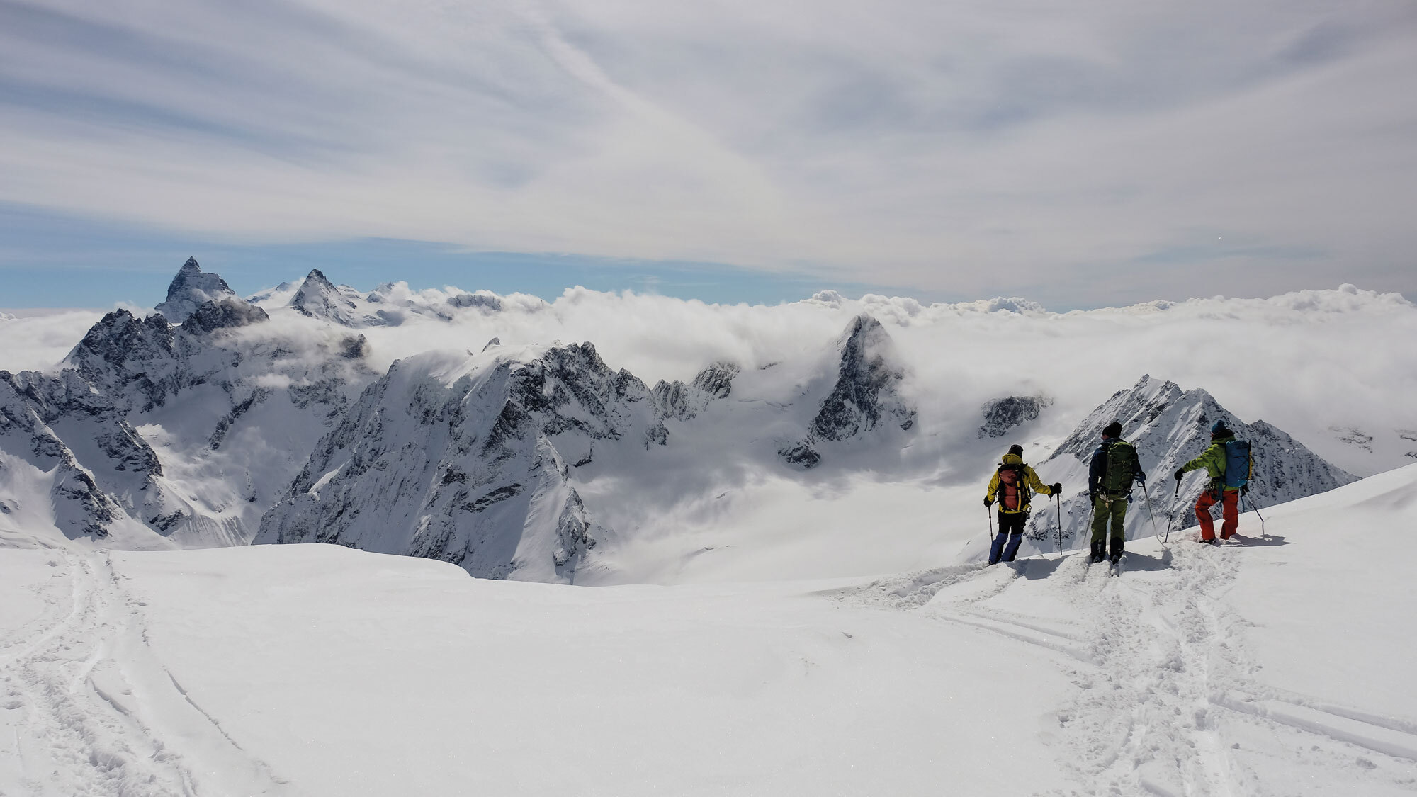 Skitourenklassiker im Wallis: Haute Route mit Abstecher