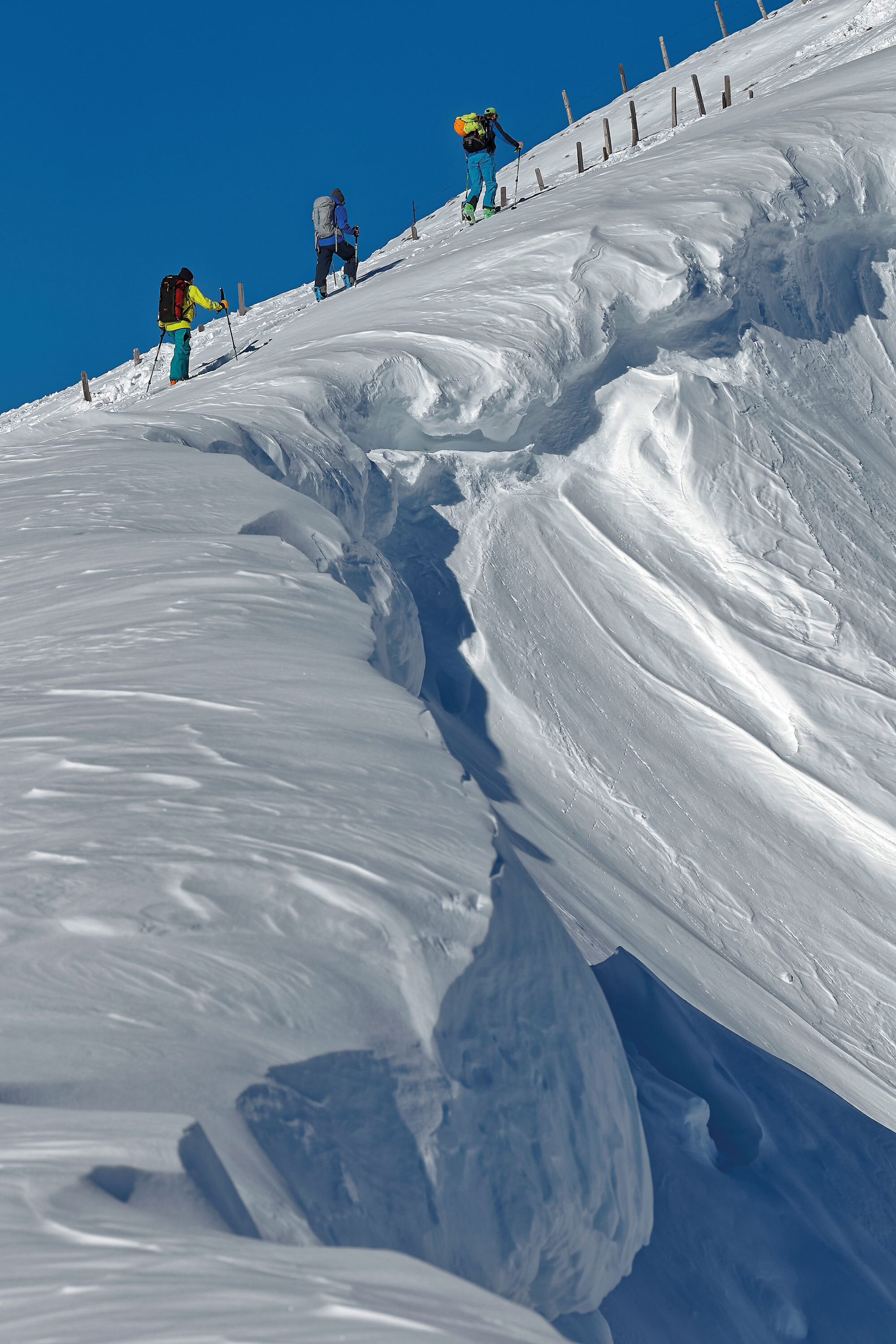 Zeitreise in der Kuhgondel: Skitouren in Engelberg