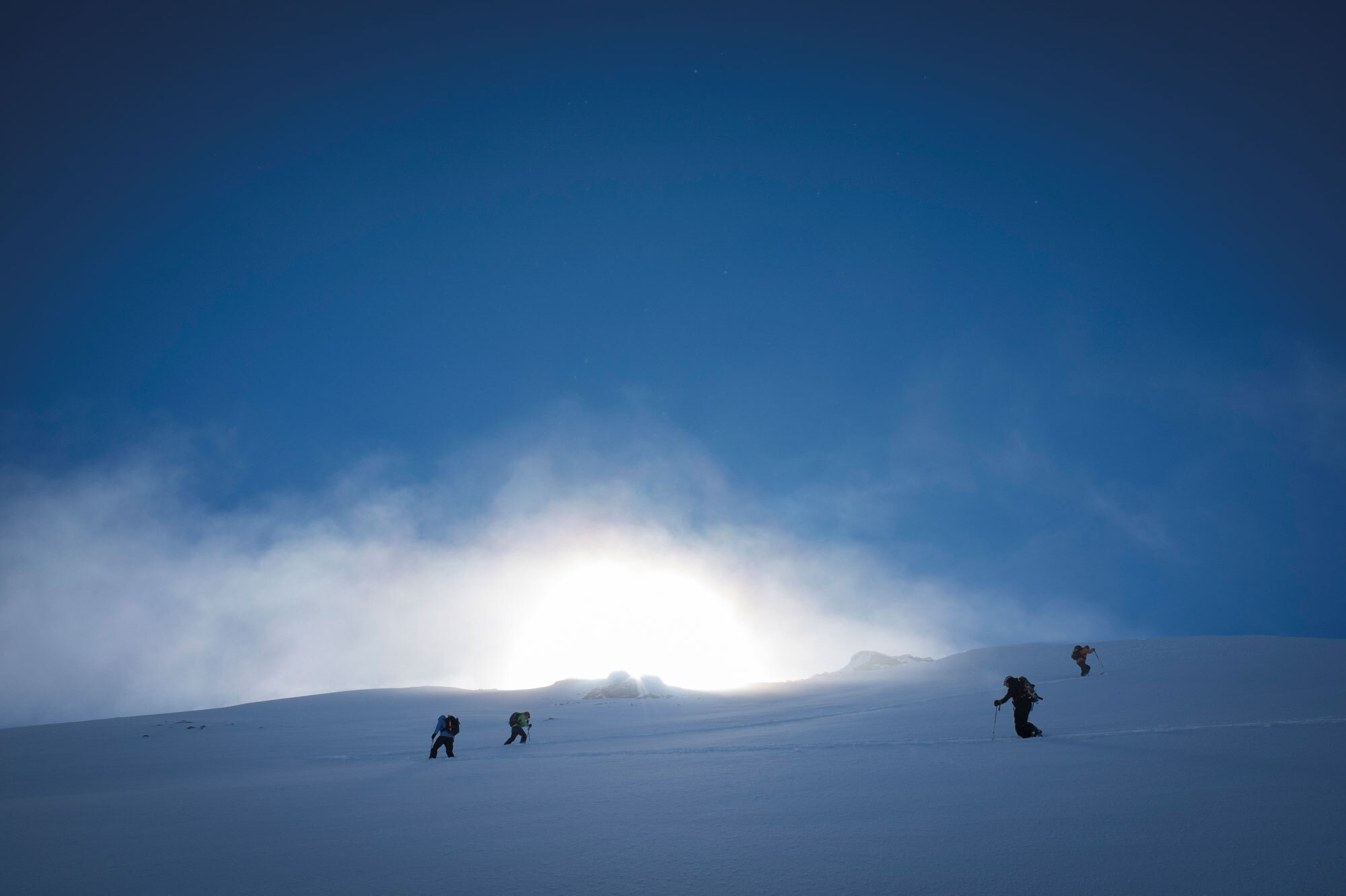 Skitouren Überschreitung Schwarzhorn