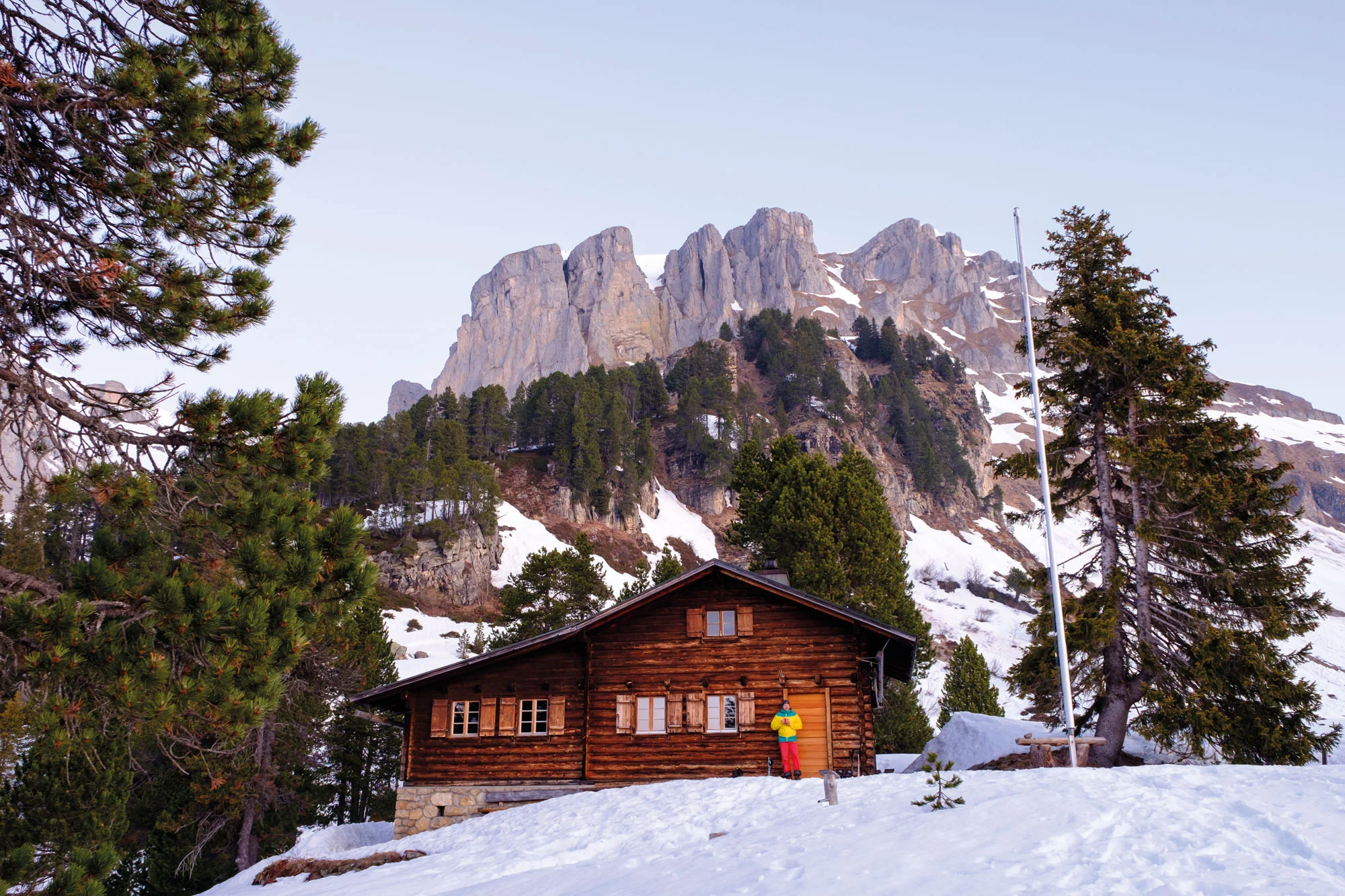 Schnehschuhwanderung Lombachalp – Hohganthütte