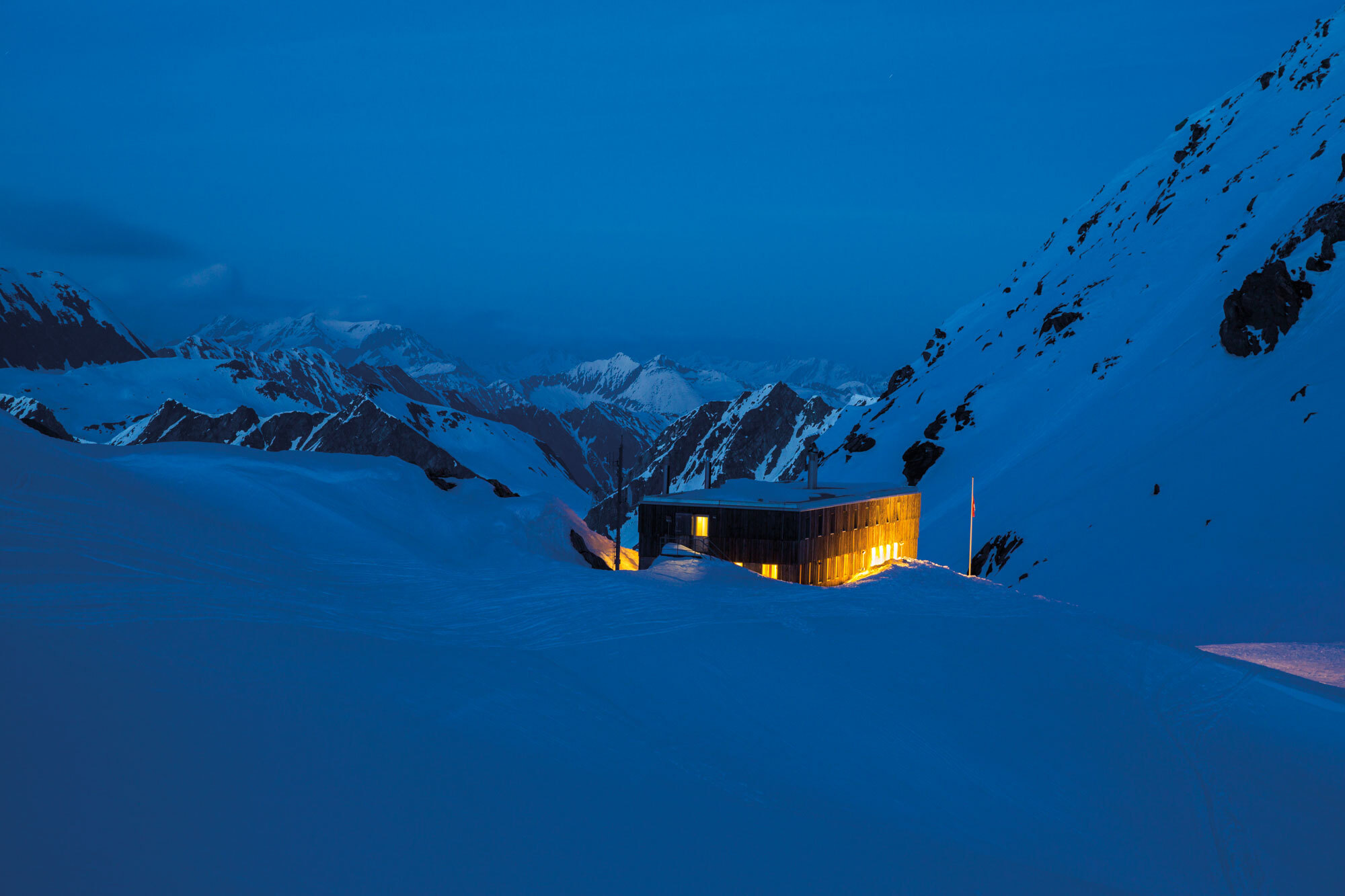 Skitour am Cima del Lago