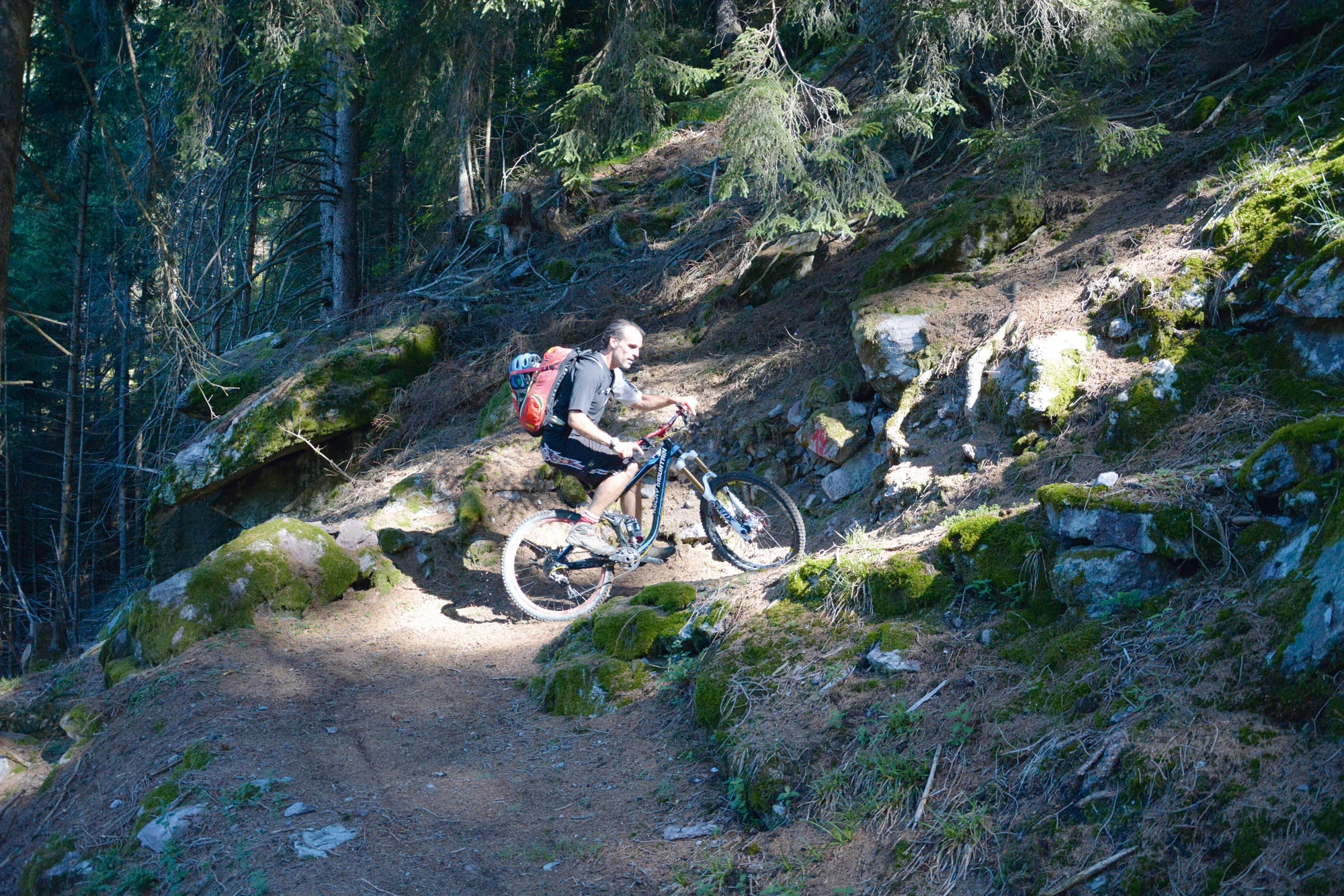 Mountainbiken in Schwanden