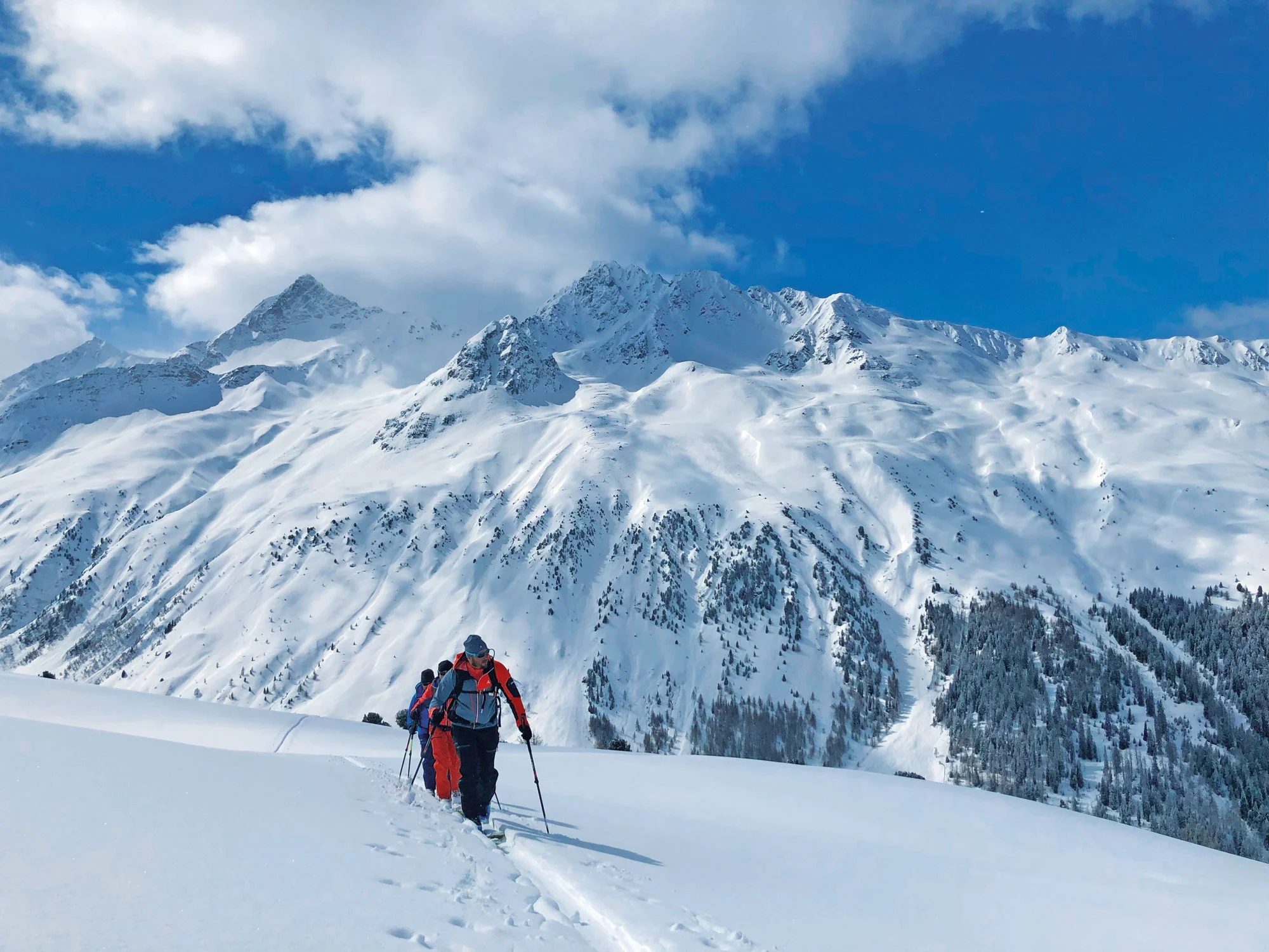 Skitour in Davos