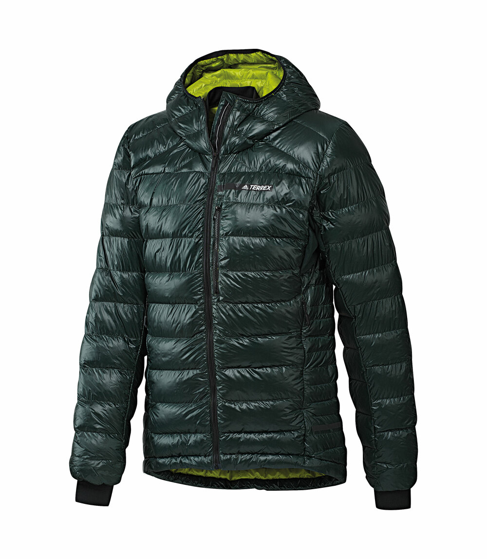 Adidas Terrex Climaheat Agravic Down Hooded Jacket