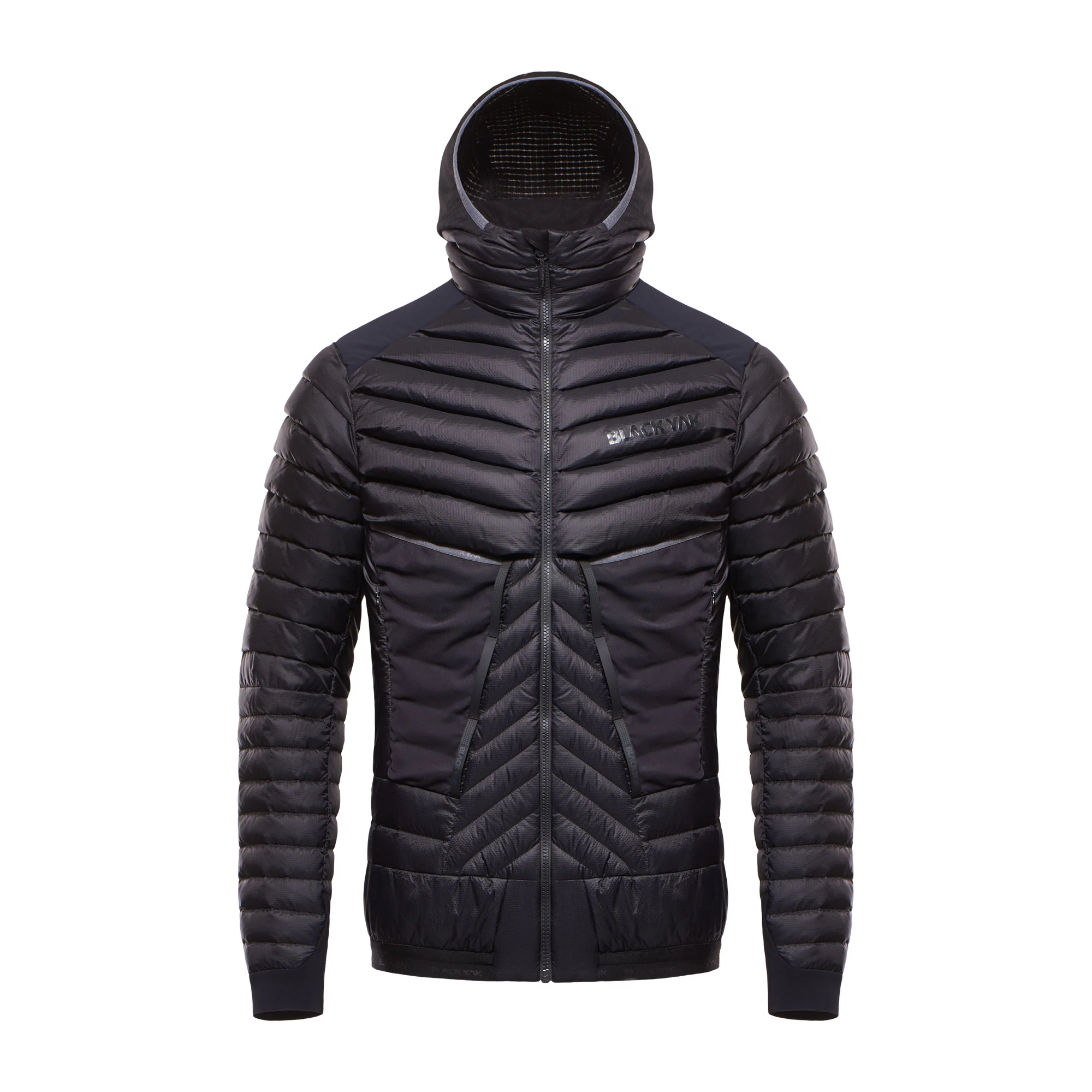 Black yak down outlet jacket