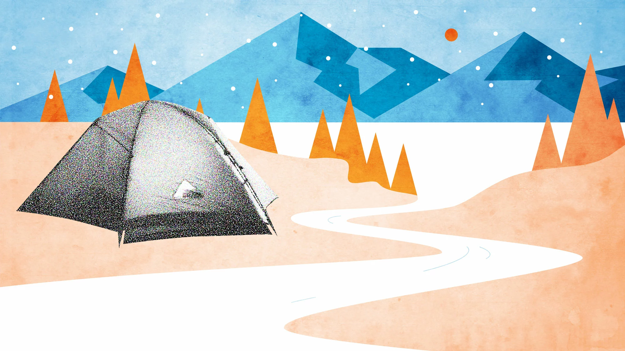 Luxus Probleme – Winter-Glamping