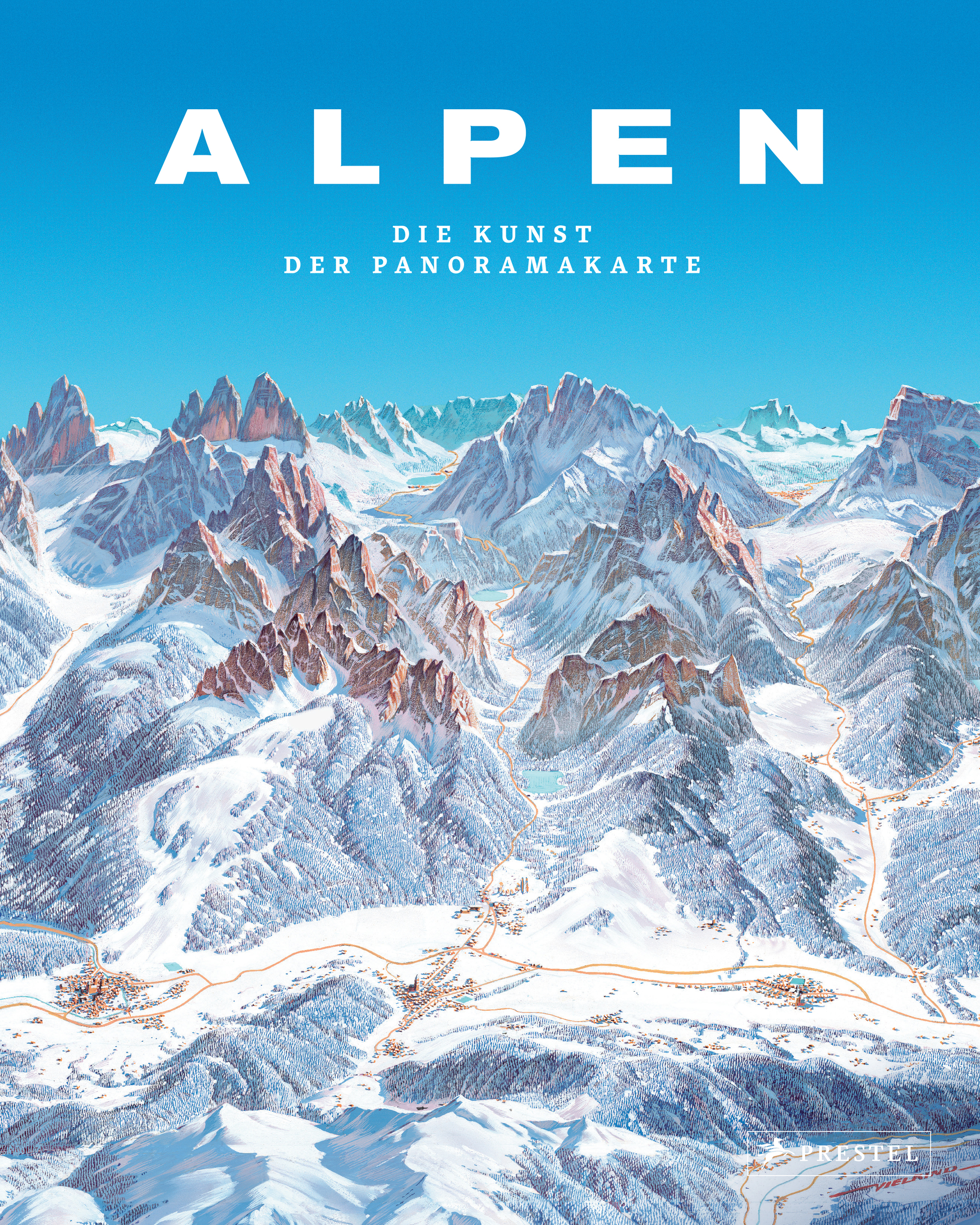 Rezensiert: «Alpen. Die Kunst der Panoramakarte» von Tom Dauer