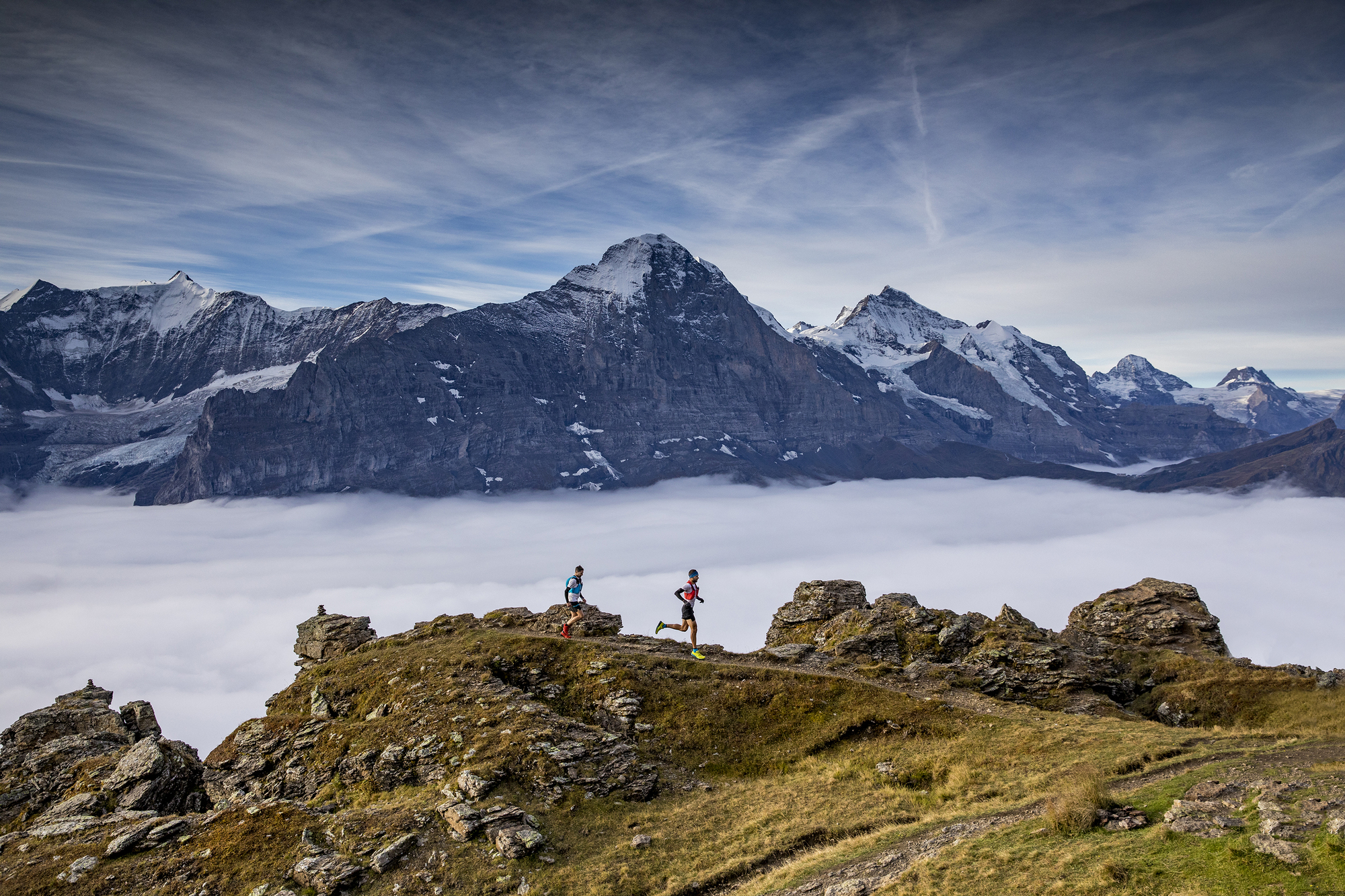 Eiger Outdoor Challenge: alpiner Triathlon am Fusse der Eiger Nordwand