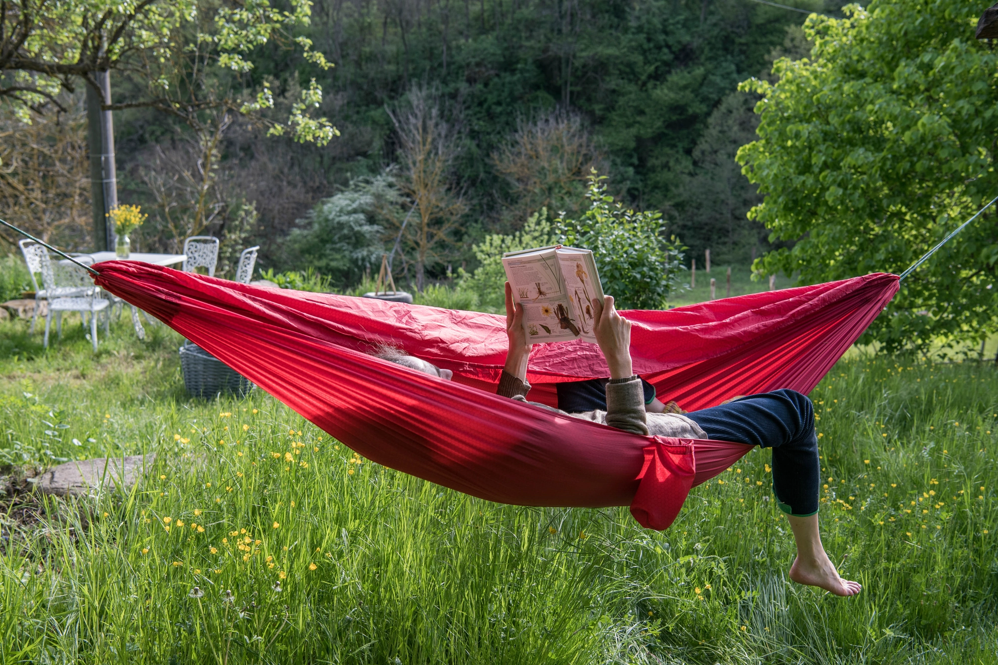 Gemütliche Outdoorbegleitung – Ultraleichte Hängematten