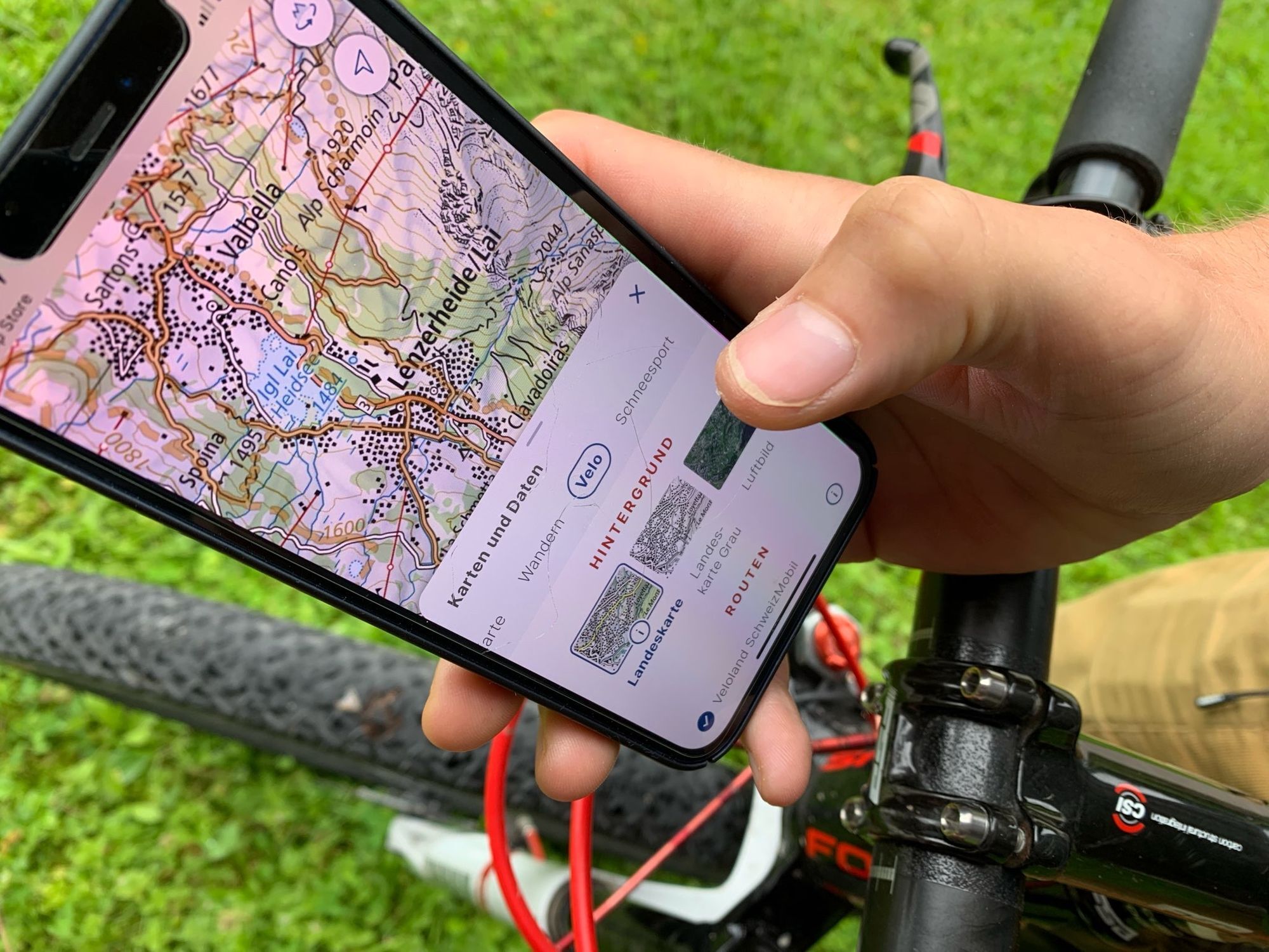 Ohne Planungsstress – Mountainbike-Touren mit der swisstopo-App planen