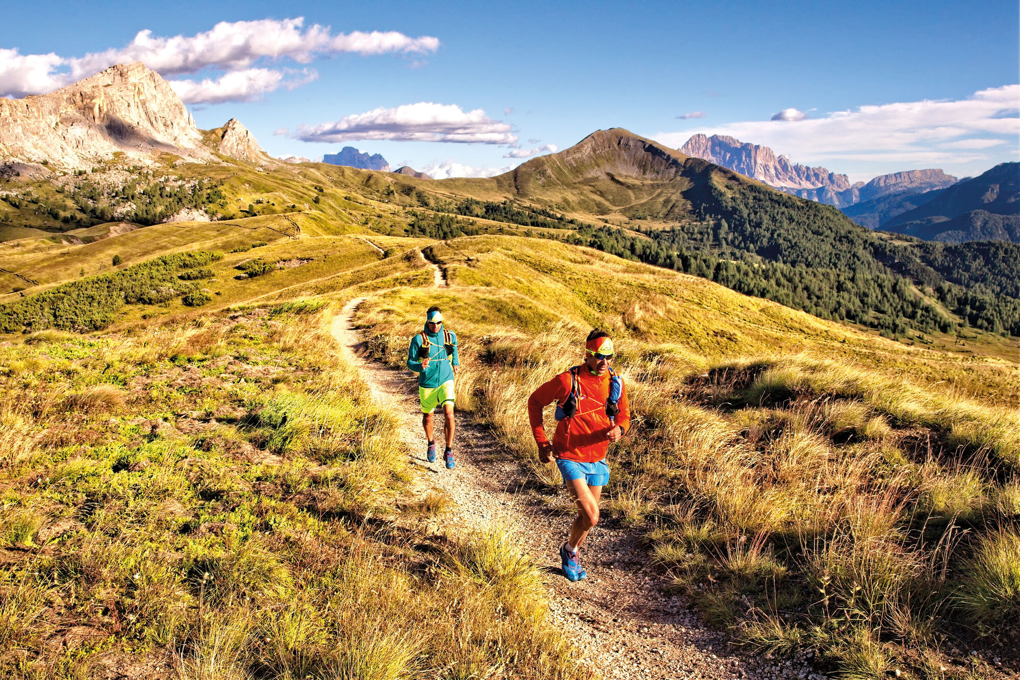 Im Laufschritt zum Höhenflug – Trailrunning in Alta Badia Im Laufschritt zum Höhenflug – Trailrunning in Alta Badia