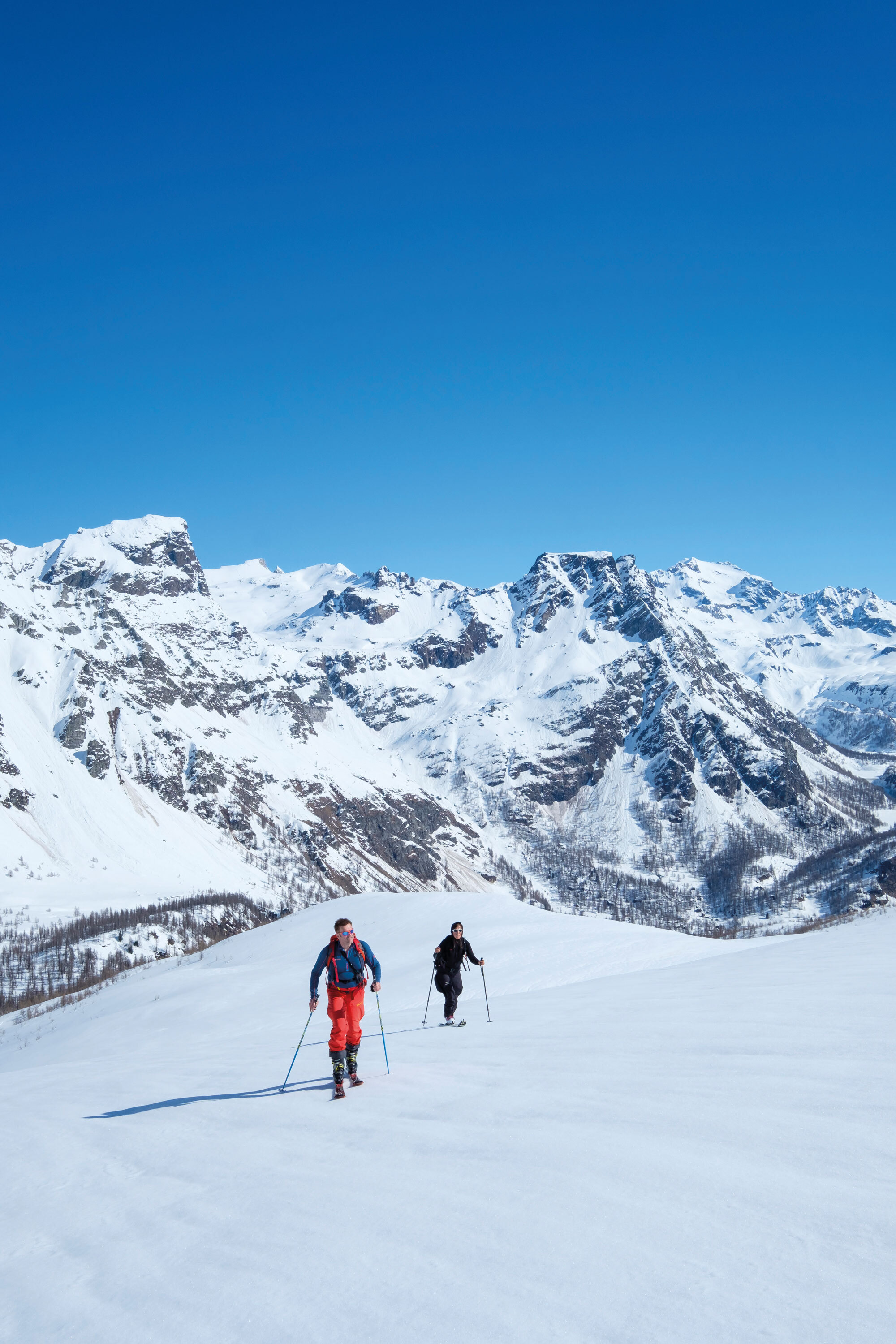 Auf der stillen Seite – Skitouren auf der Hochebene Alpe Devero Auf der stillen Seite – Skitouren auf der Hochebene Alpe Devero