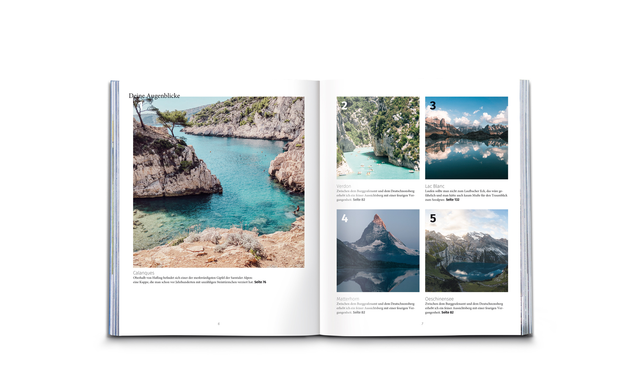 Lass dich inspirieren mit «Dein Augenblick – Die Alpen» Lass dich inspirieren mit «Dein Augenblick – Die Alpen»