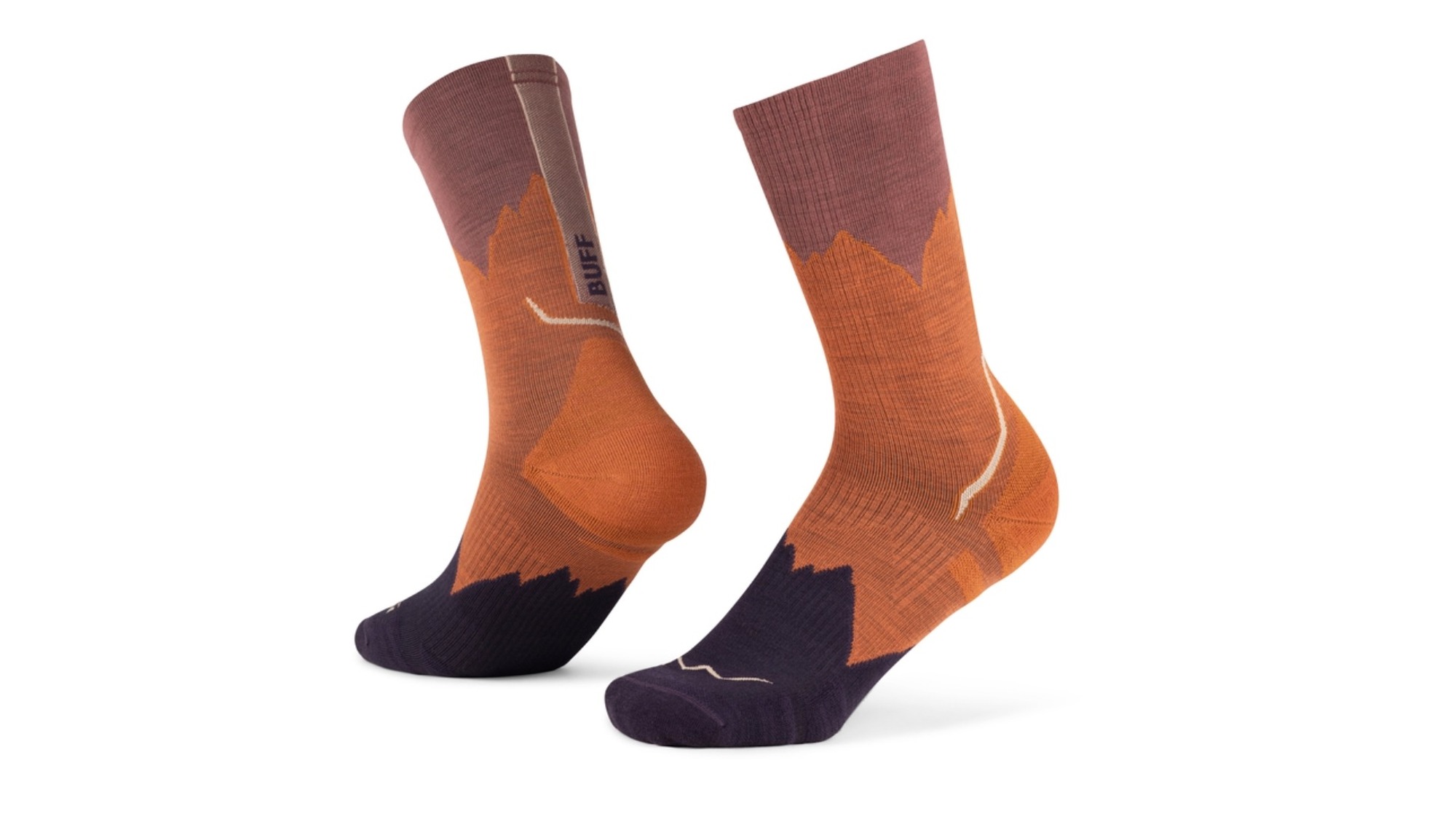 BUFF LW Crew Socken aus Merinowolle